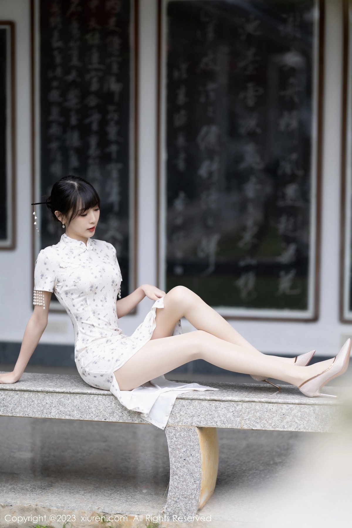 [XiuRen]高清写真图 2023.03.01 No.6346 林星阑 旗袍美腿
