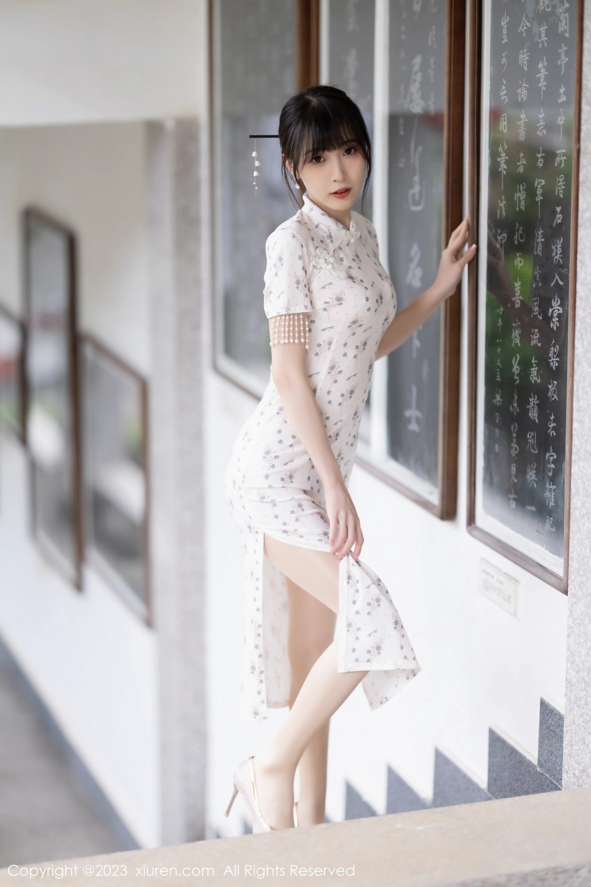 [XiuRen]高清写真图 2023.03.01 No.6346 林星阑 旗袍美腿