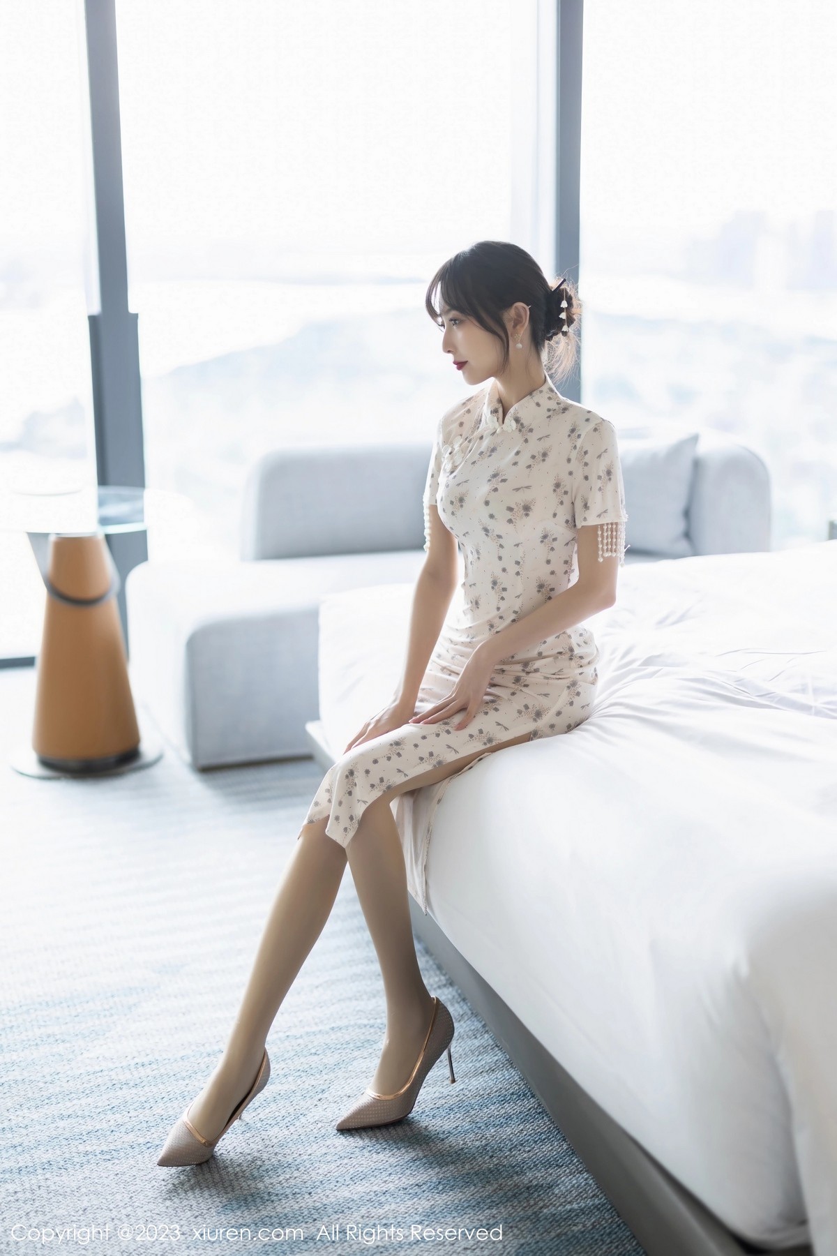 [XiuRen]高清写真图 2023.03.01 No.6346 林星阑 旗袍美腿