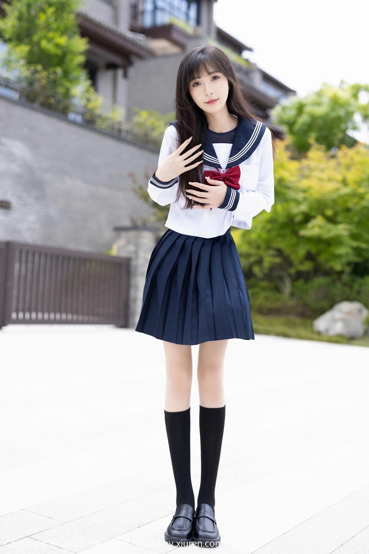 [XIAOYU]高清写真图 2023.06.08 VOL.1045 林星阑 制服美腿