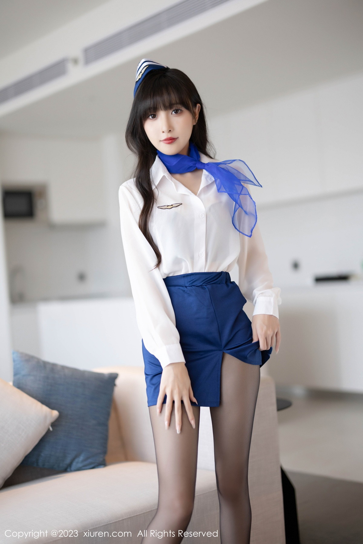 [XiuRen]高清写真图 2023.09.06 No.7347 林星阑 黑丝美腿