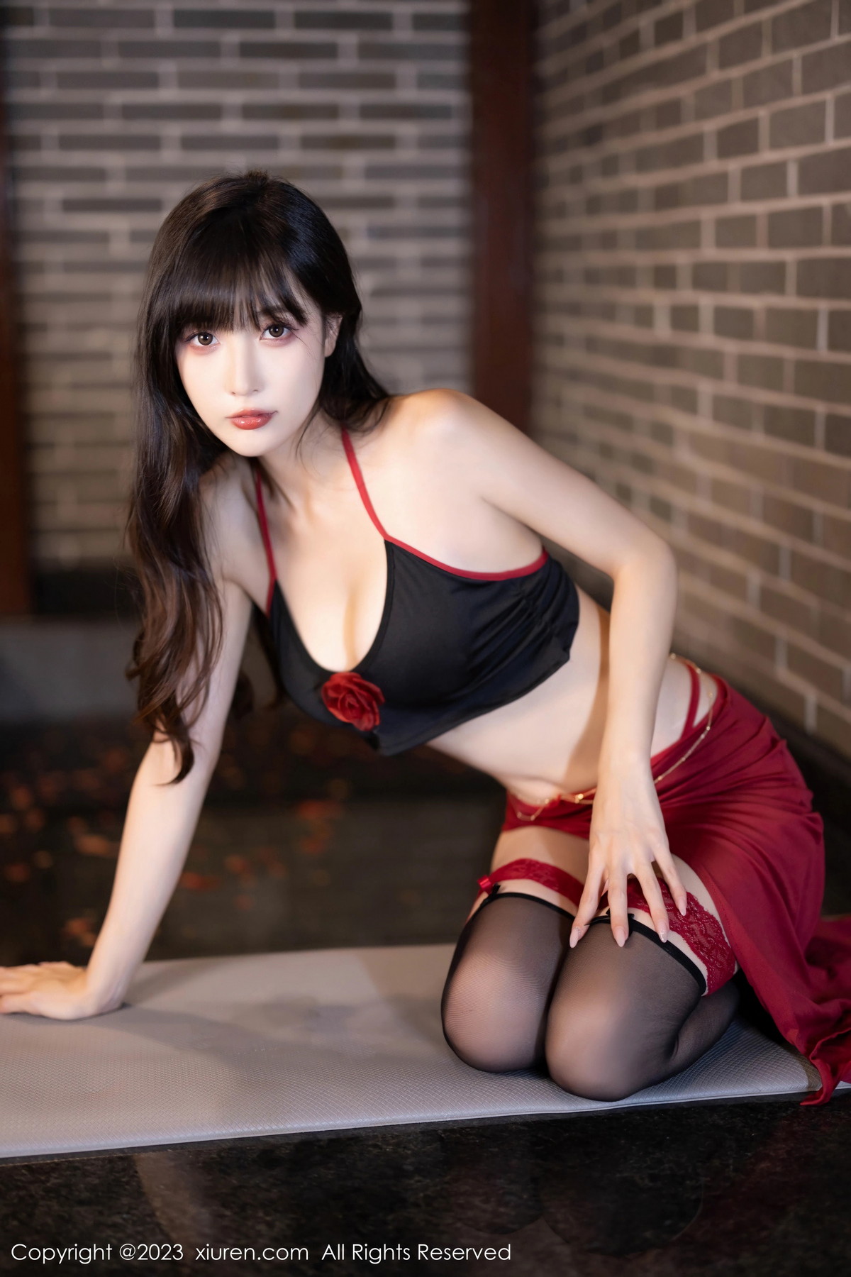 [XiuRen]高清写真图 2023.10.18 No.7529 林星阑 黑丝美腿