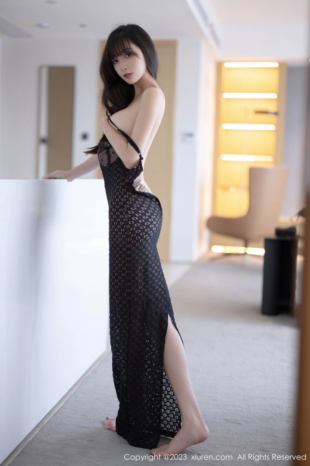 [XiuRen]高清写真图 2023.10.25 No.7562 林星阑 长裙美腿