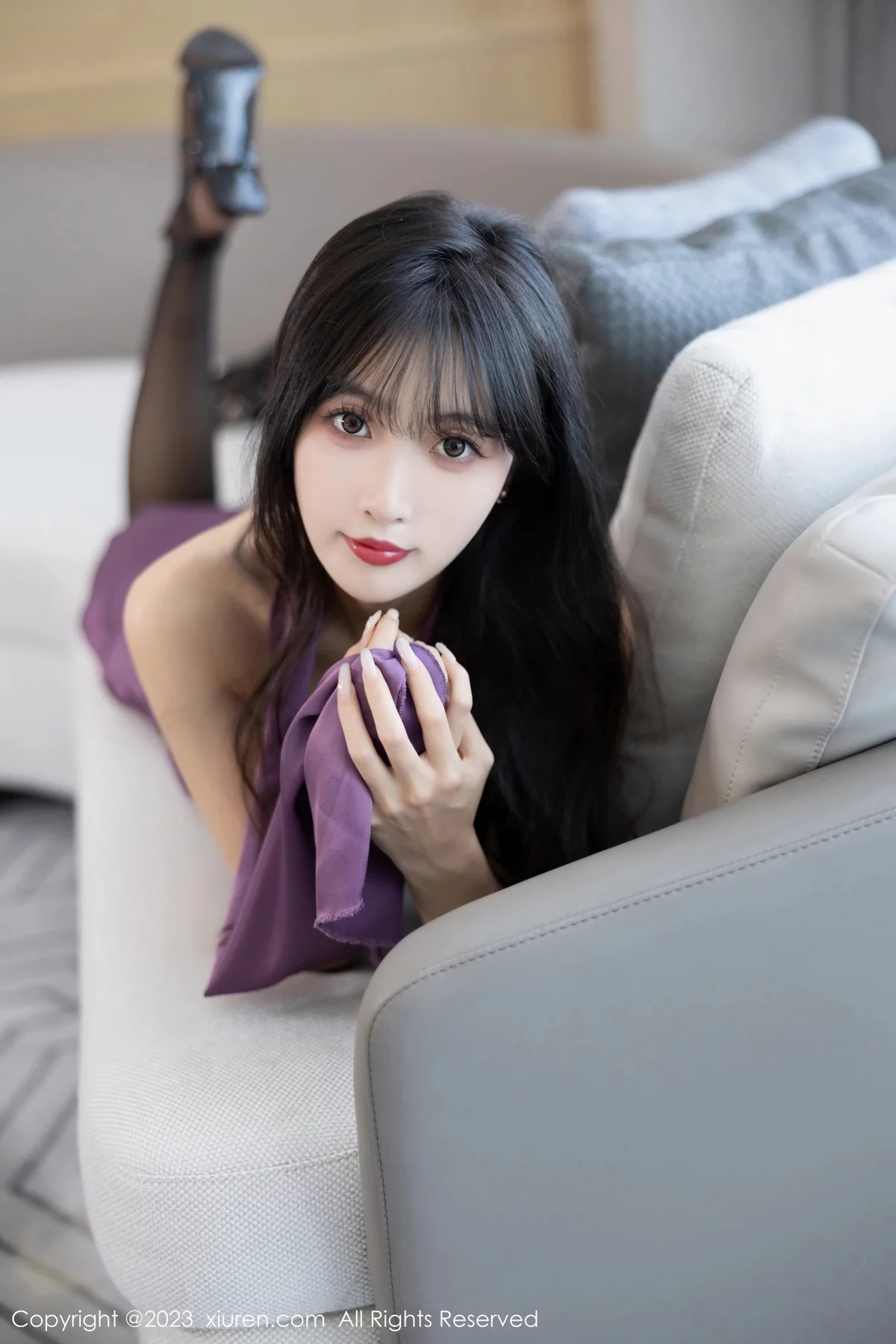 [XiuRen]高清写真图 2023.12.22 No.7852 林星阑 黑丝美腿