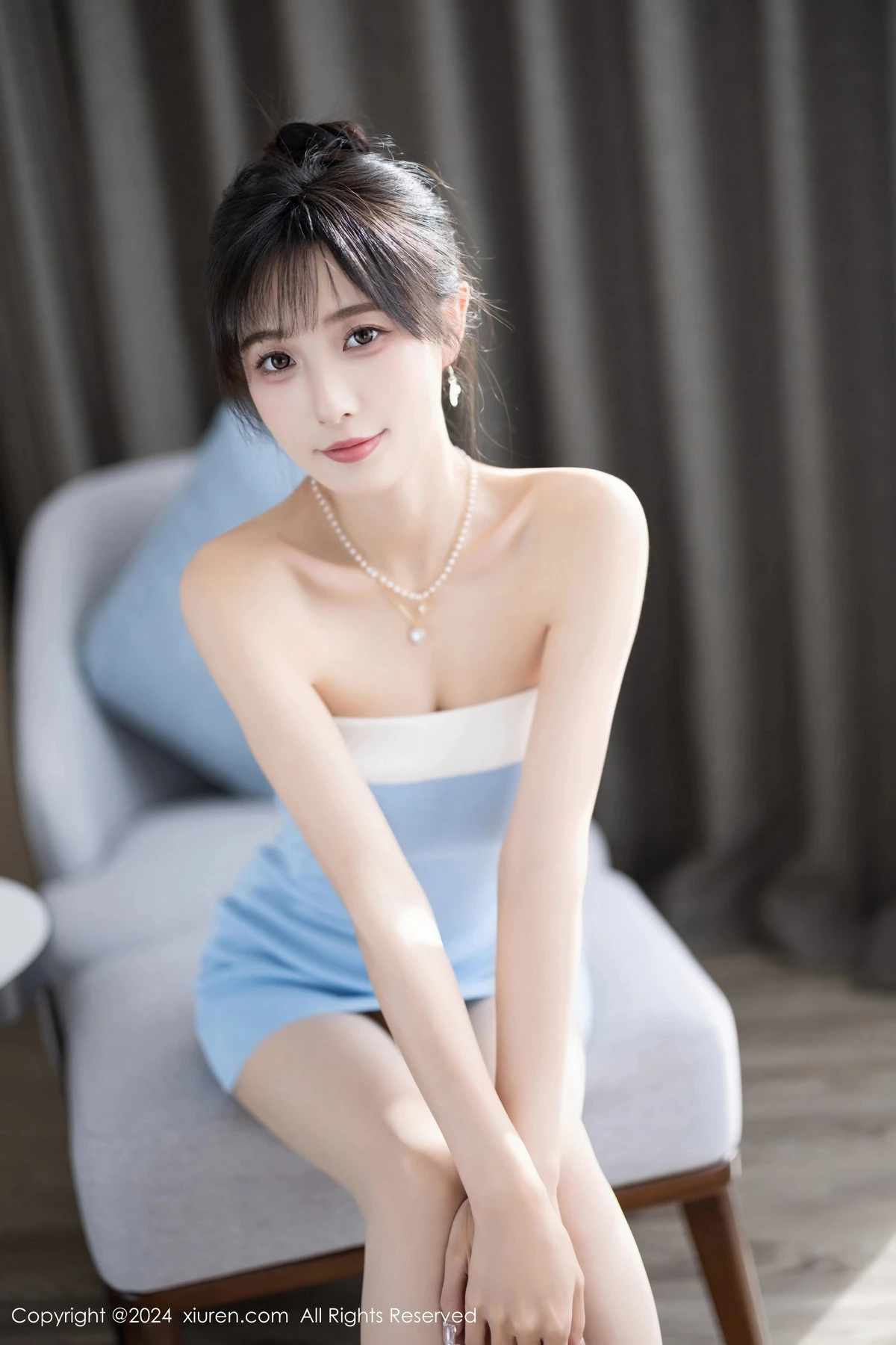 [XiuRen]高清写真图 2024.03.01 No.8165 林星阑 性感黑丝