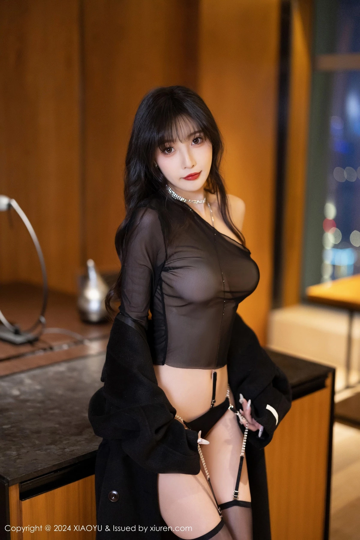 [XIAOYU]高清写真图 2024.03.07 VOL.1215 林星阑 美腿黑丝