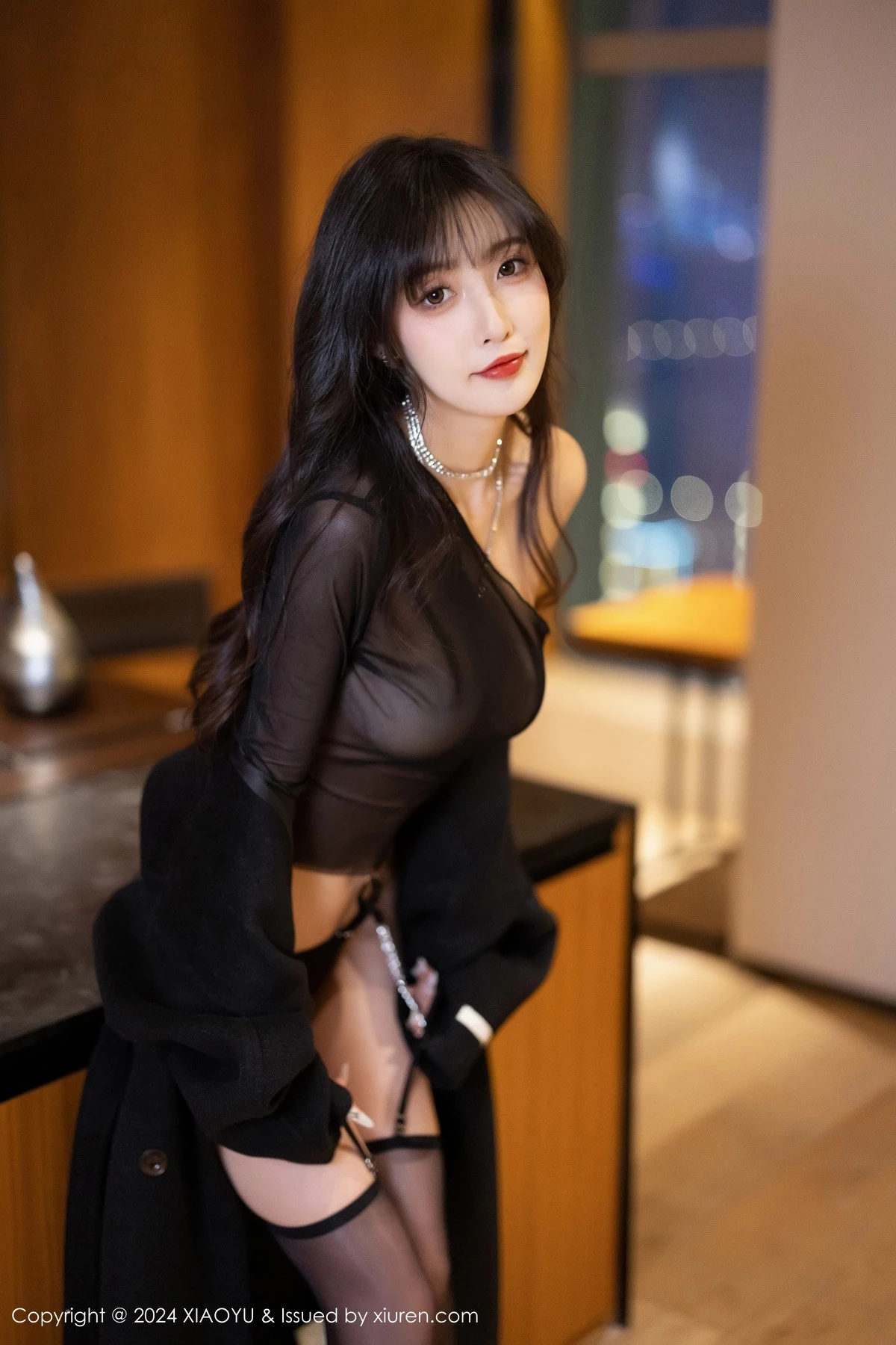 [XIAOYU]高清写真图 2024.03.07 VOL.1215 林星阑 美腿黑丝