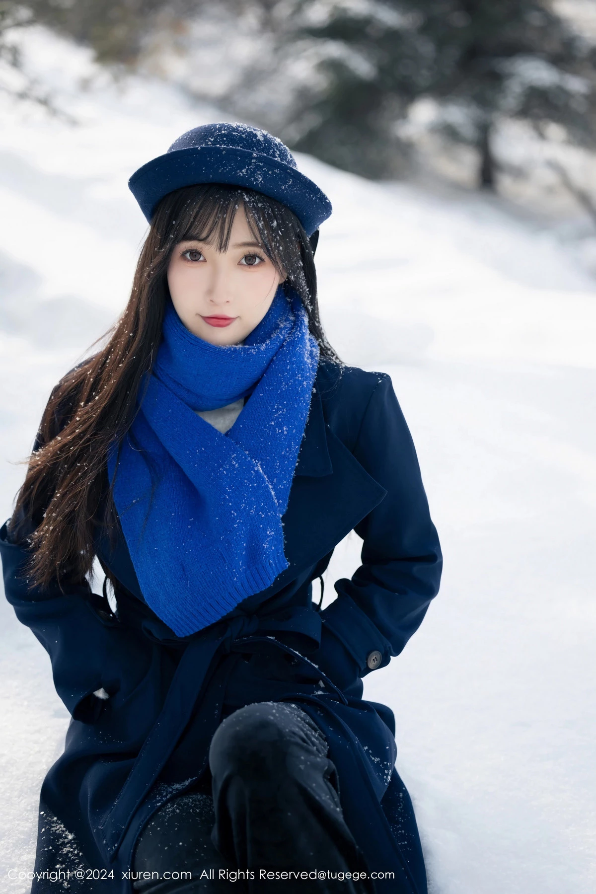 [XiuRen]高清写真图 2024.04.01 No.8325 林星阑 黑丝美腿