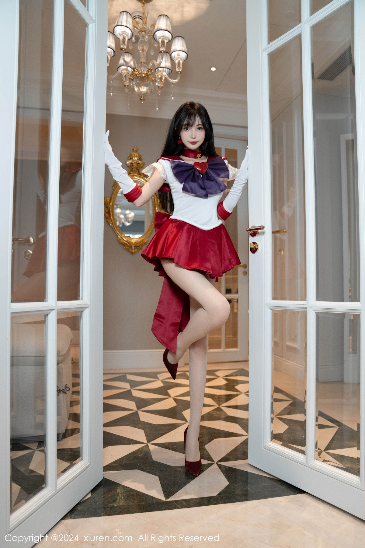 [XiuRen]高清写真图 2024.07.03 No.8800 林星阑 短裙美腿