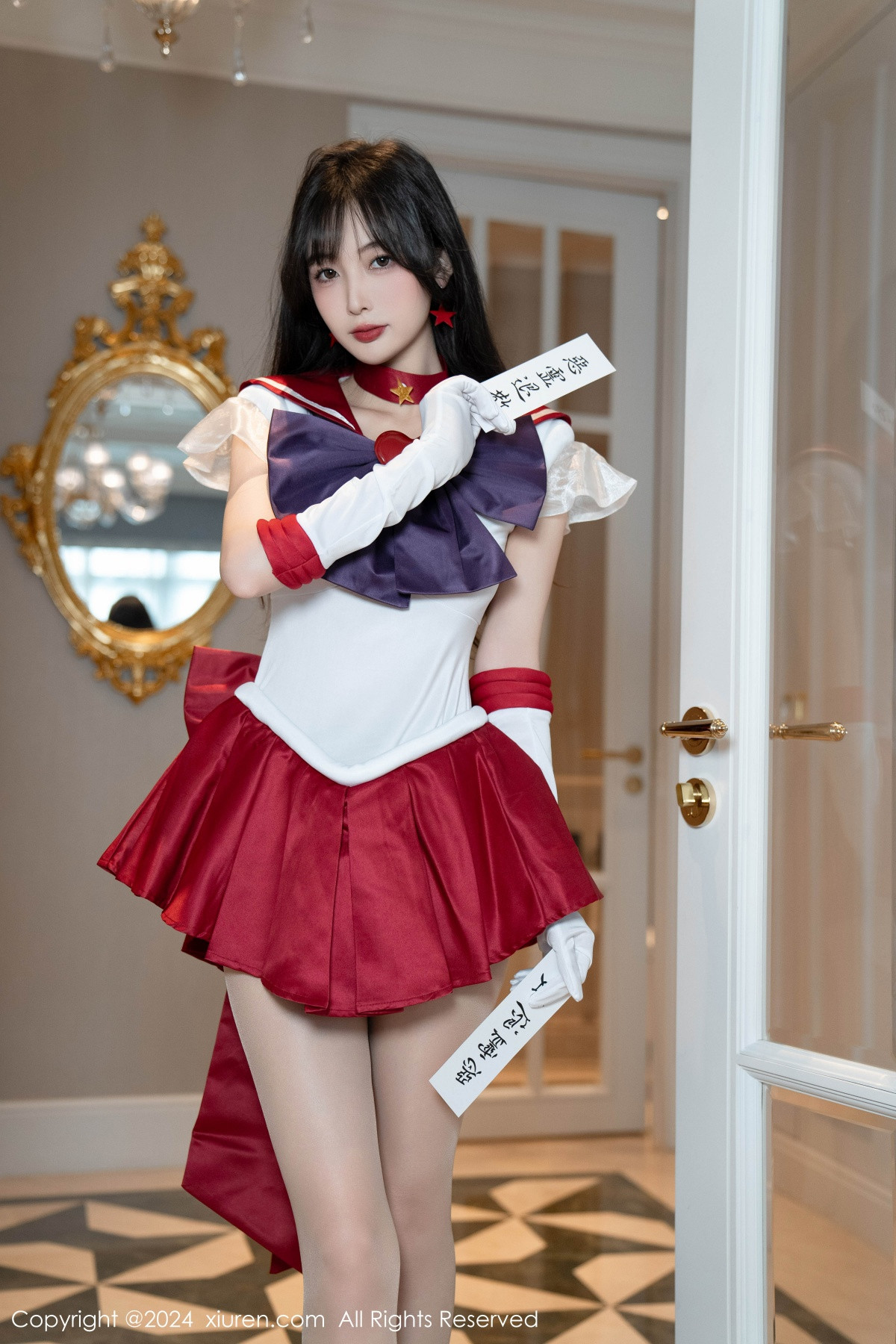 [XiuRen]高清写真图 2024.07.03 No.8800 林星阑 短裙美腿