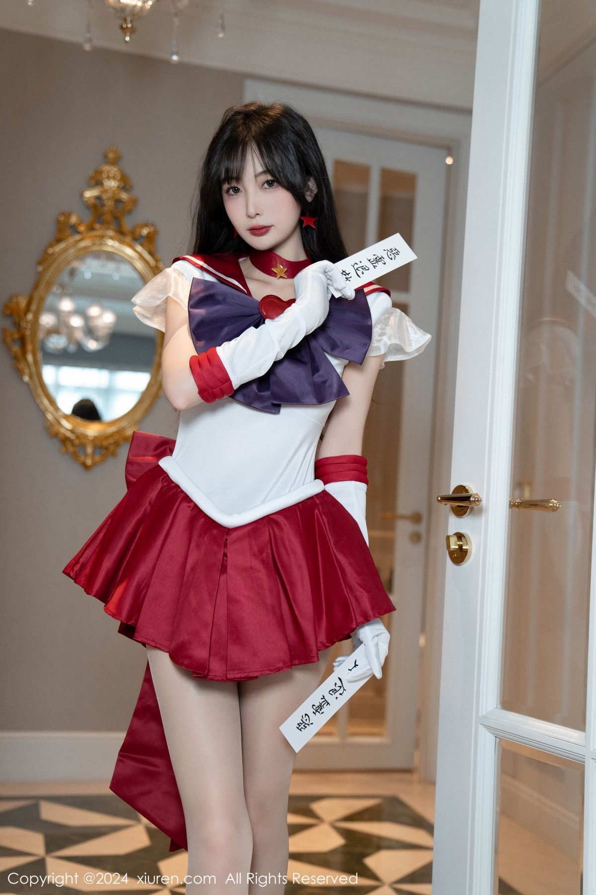 [XiuRen]高清写真图 2024.07.03 No.8800 林星阑 短裙美腿