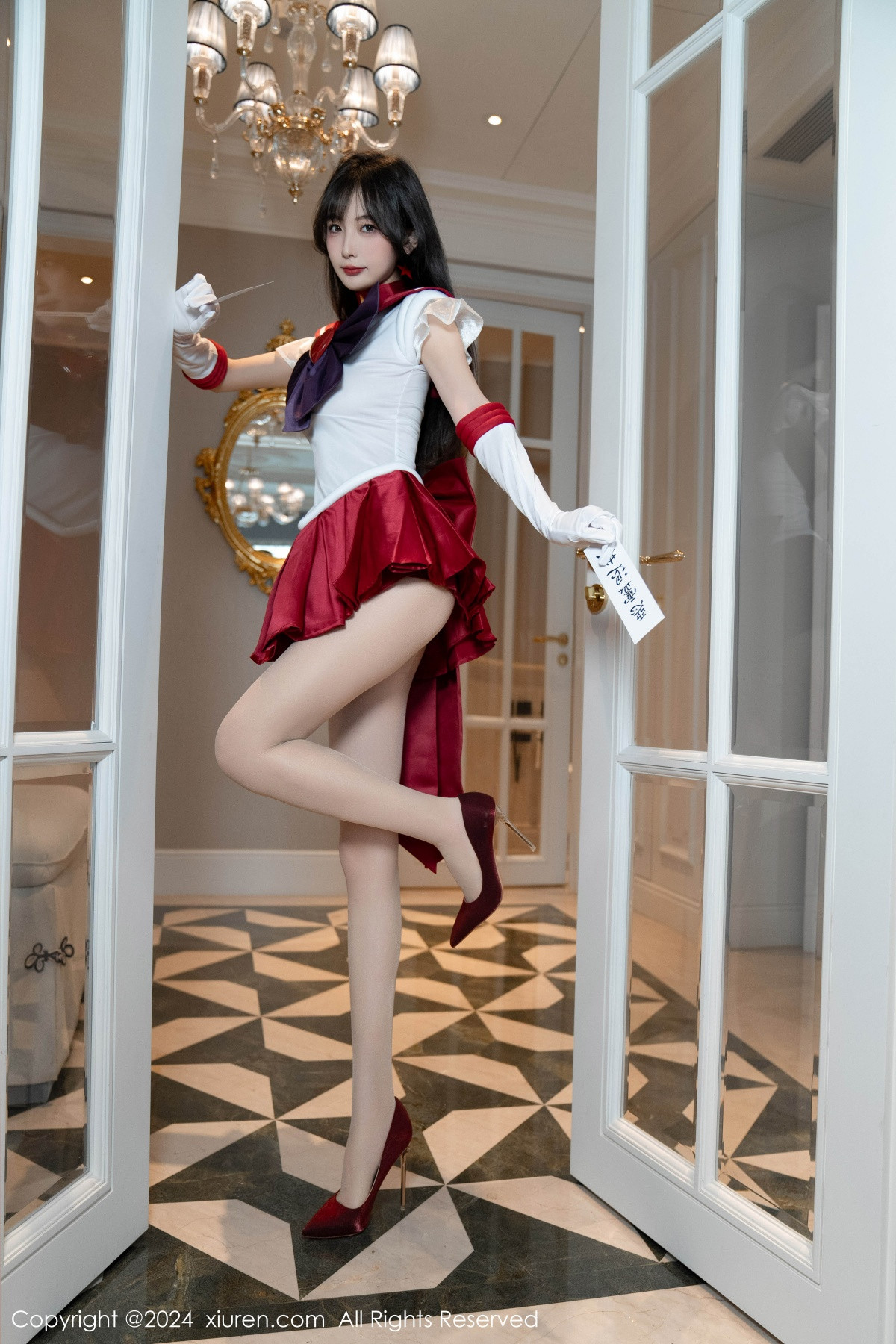 [XiuRen]高清写真图 2024.07.03 No.8800 林星阑 短裙美腿