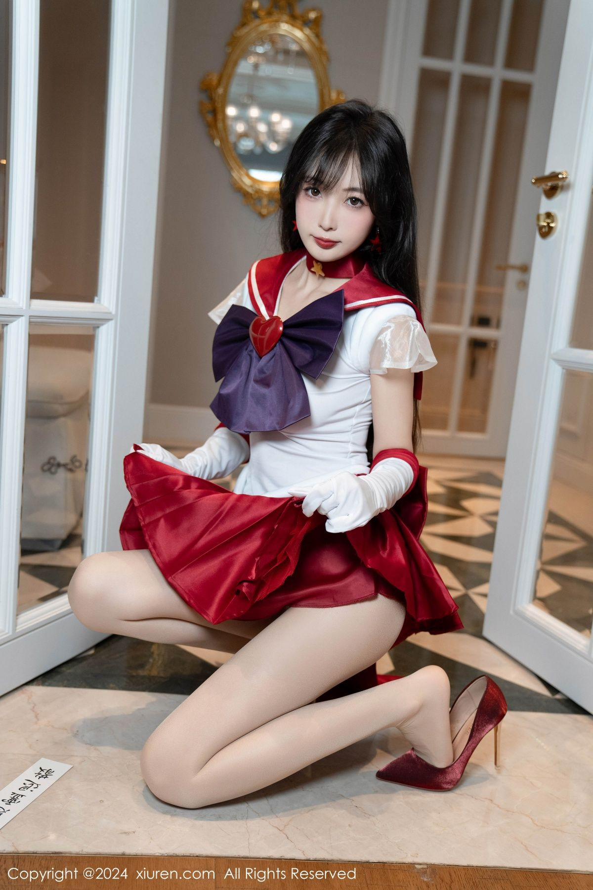 [XiuRen]高清写真图 2024.07.03 No.8800 林星阑 短裙美腿