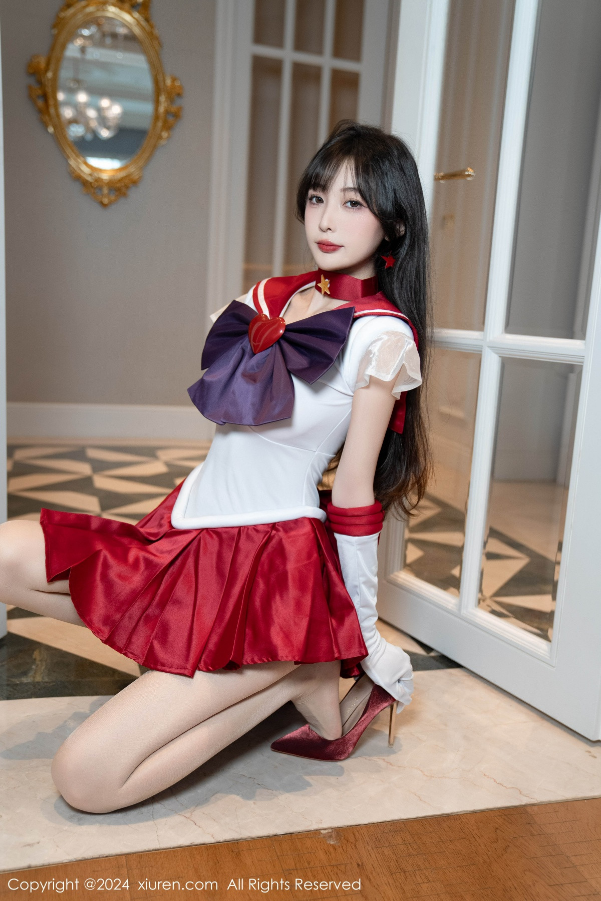 [XiuRen]高清写真图 2024.07.03 No.8800 林星阑 短裙美腿