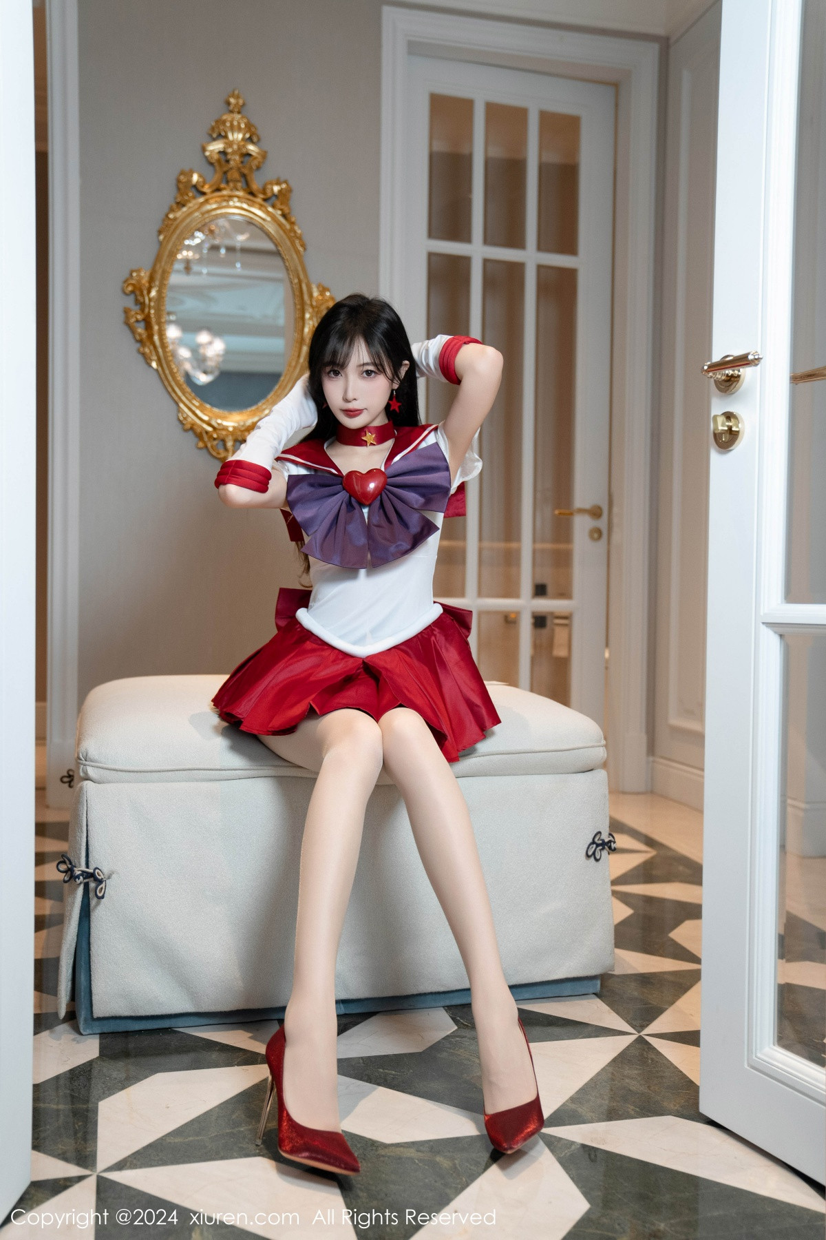 [XiuRen]高清写真图 2024.07.03 No.8800 林星阑 短裙美腿