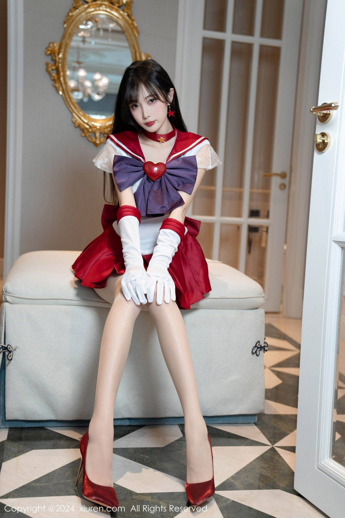 [XiuRen]高清写真图 2024.07.03 No.8800 林星阑 短裙美腿