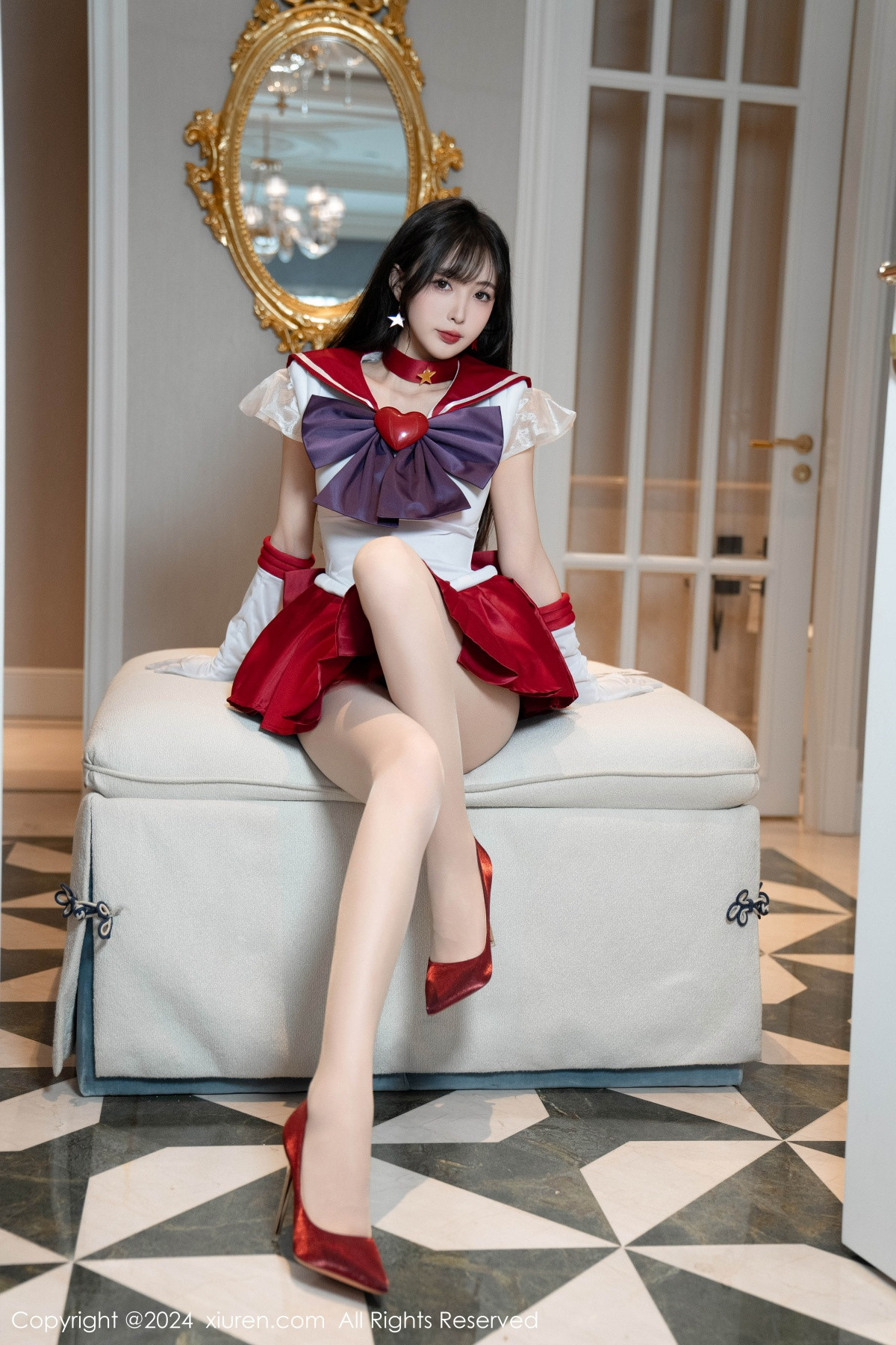 [XiuRen]高清写真图 2024.07.03 No.8800 林星阑 短裙美腿