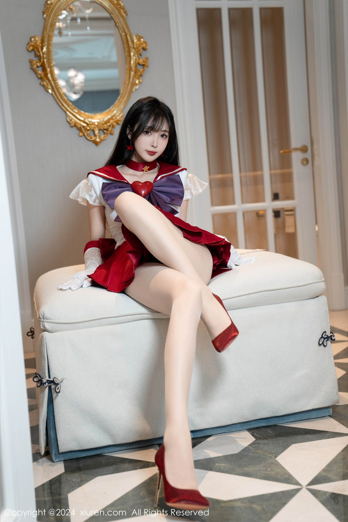 [XiuRen]高清写真图 2024.07.03 No.8800 林星阑 短裙美腿
