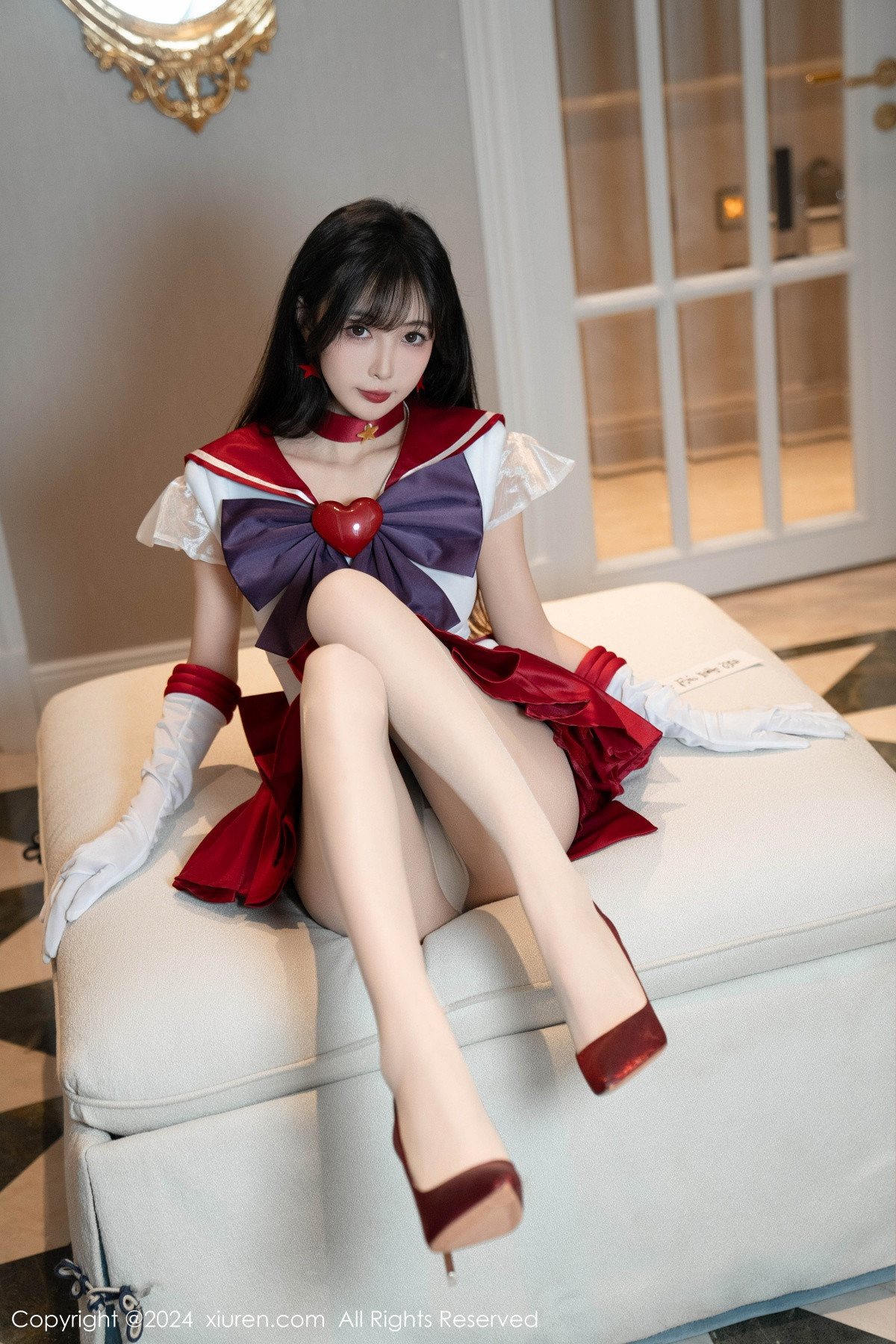 [XiuRen]高清写真图 2024.07.03 No.8800 林星阑 短裙美腿