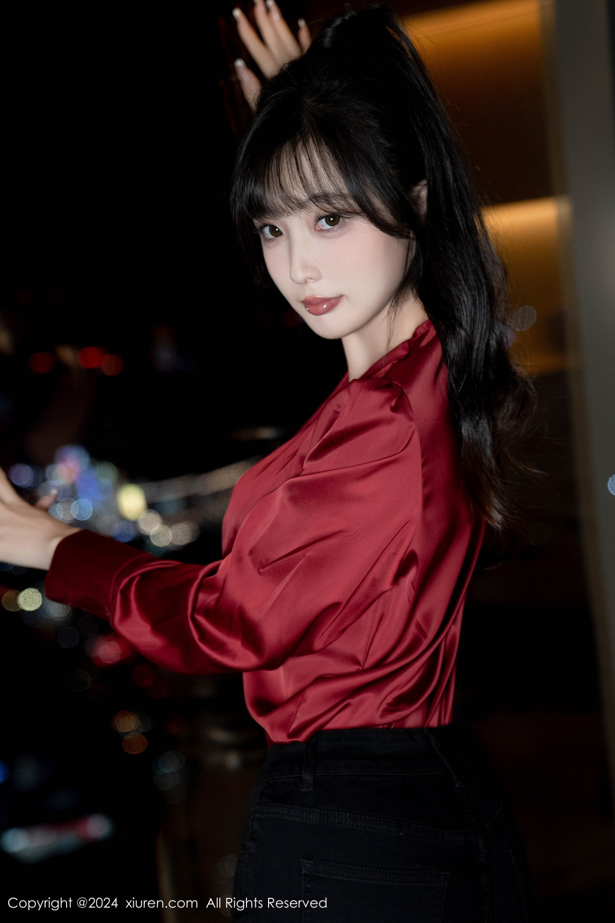 [XiuRen]高清写真图 2024.10.16 No.9299 林星阑 黑丝美腿