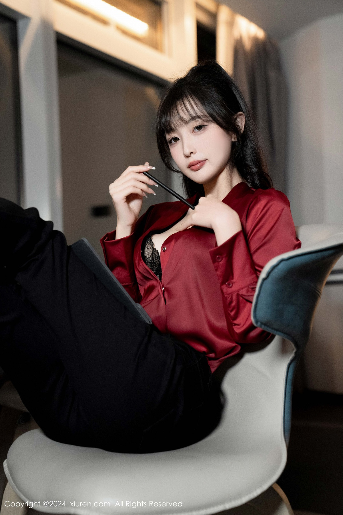 [XiuRen]高清写真图 2024.10.16 No.9299 林星阑 黑丝美腿