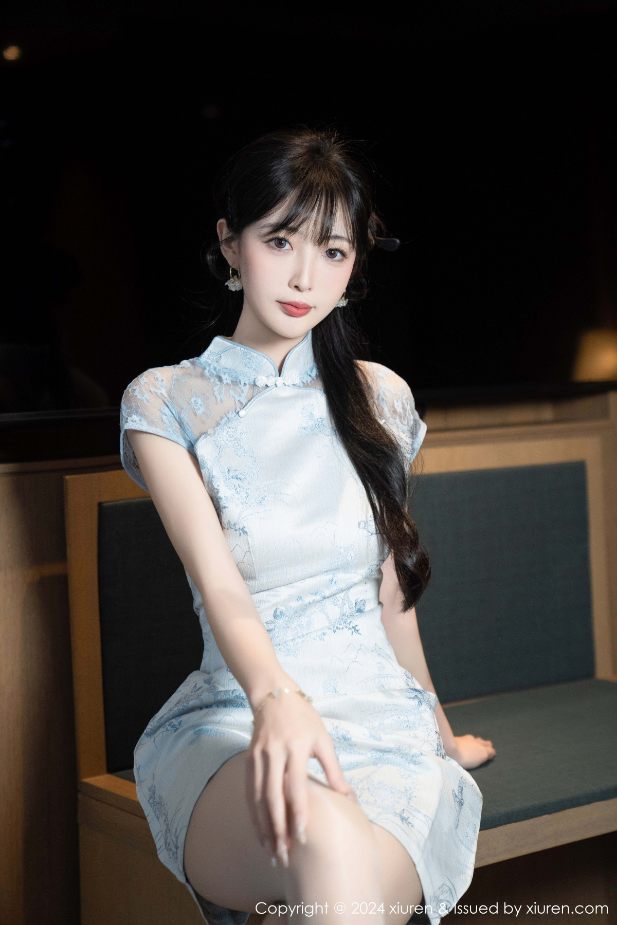 [XiuRen]高清写真图 2024.11.22 No.9487 林星阑 旗袍美腿