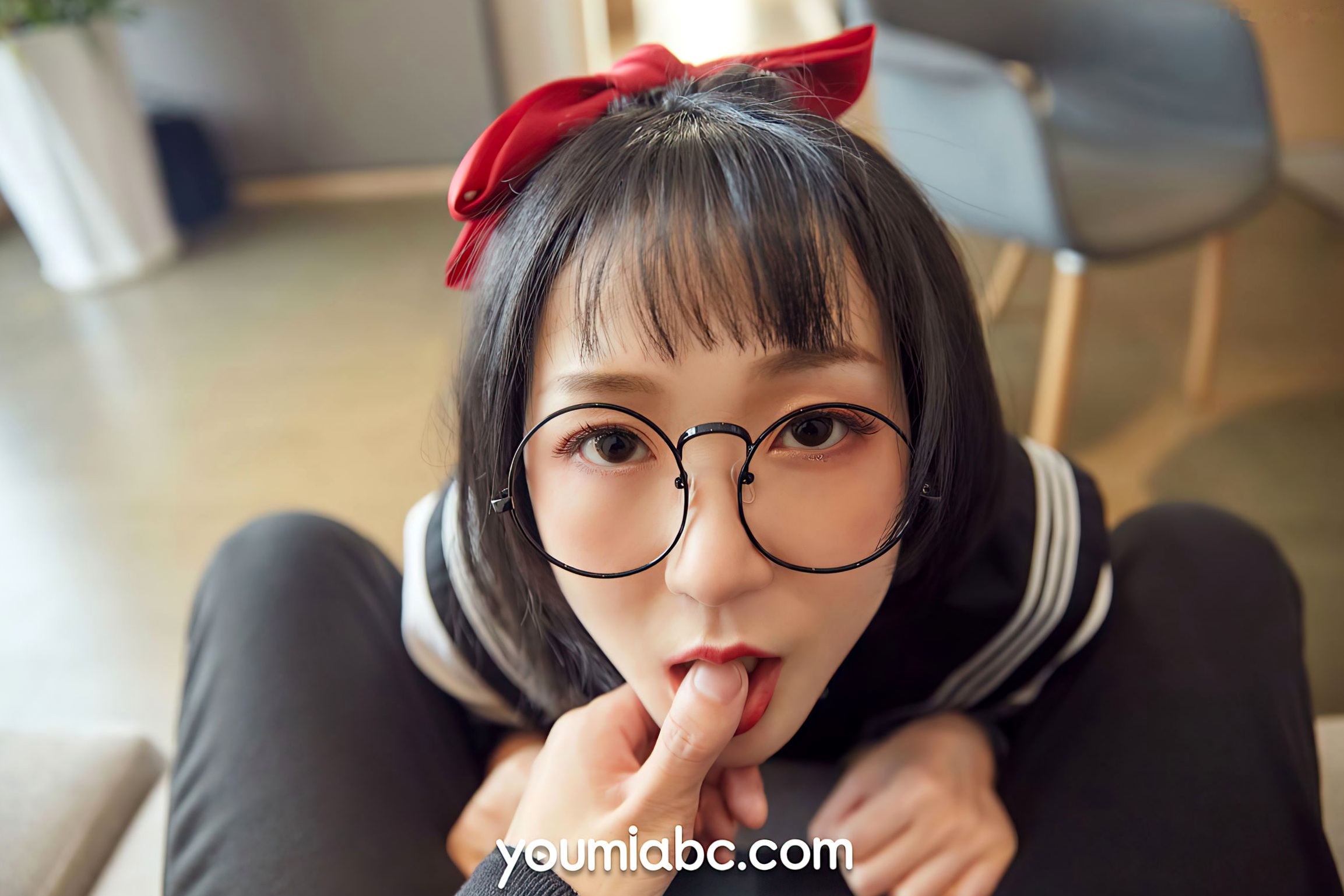 Gallery - YouMi尤蜜-2021.09.21-龙女宝宝-《秘密教学》尤蜜荟 - Chiness Model  龙女宝宝女神私房照_秀色女神 - image 30