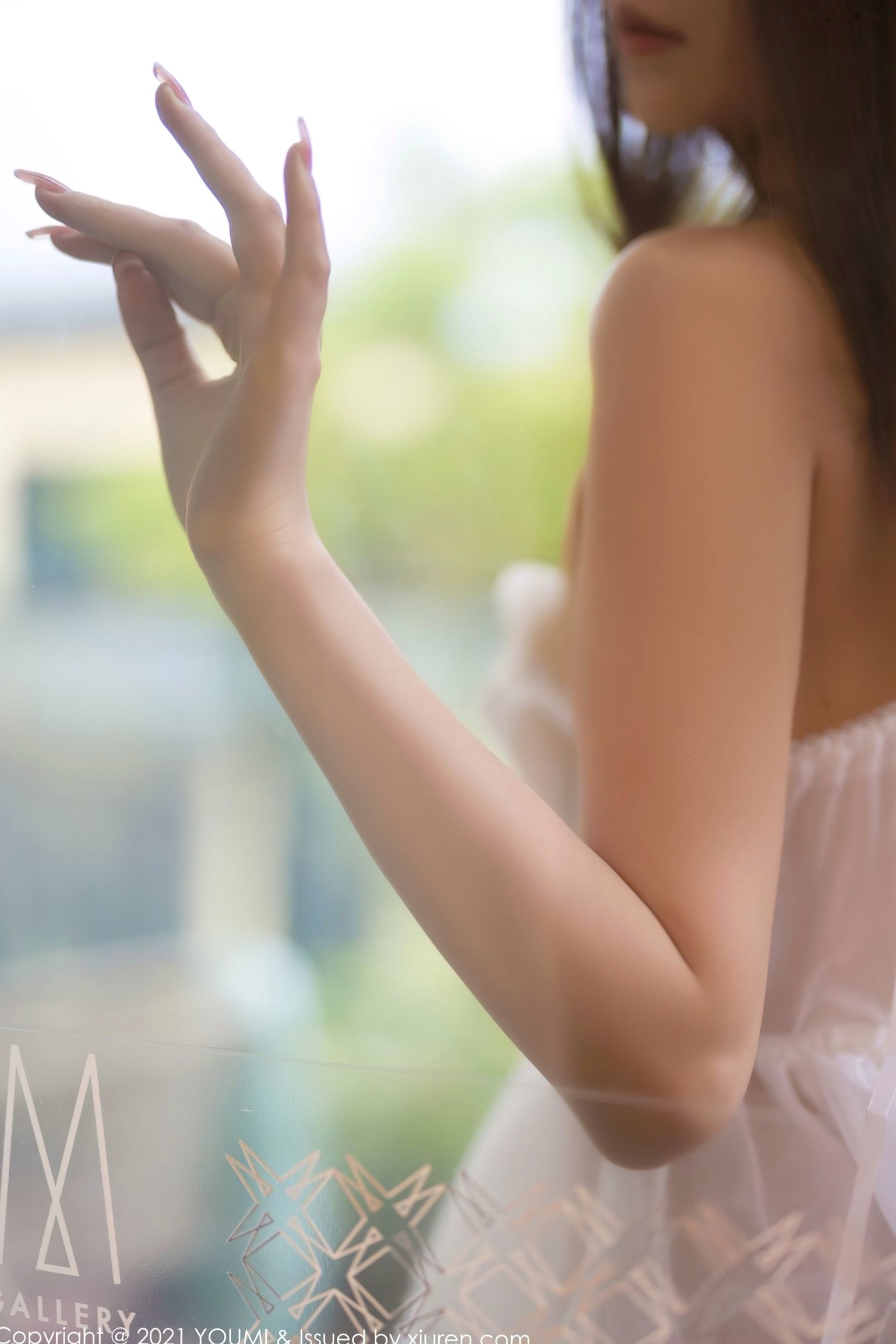 Gallery - YouMi尤蜜荟 - Chiness Model  熊小诺-成都旅拍唯美轻透白纱，私房室内性感内衣诱惑，展现骨感女神迷人风采尤蜜荟 - Chiness Model 性感诱惑白嫩私房照 哎小诺女神私房照_秀色女神 - image 29