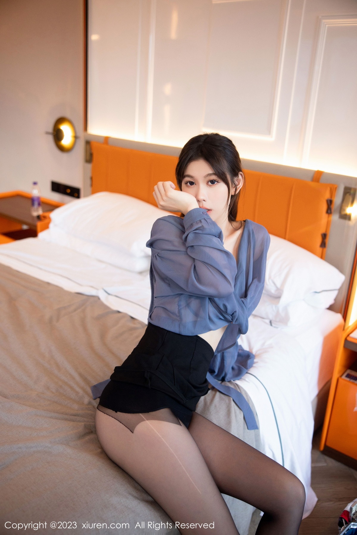 [XiuRen]高清写真图 2023.01.12 No.6122 李雅柔182CM 黑丝美腿