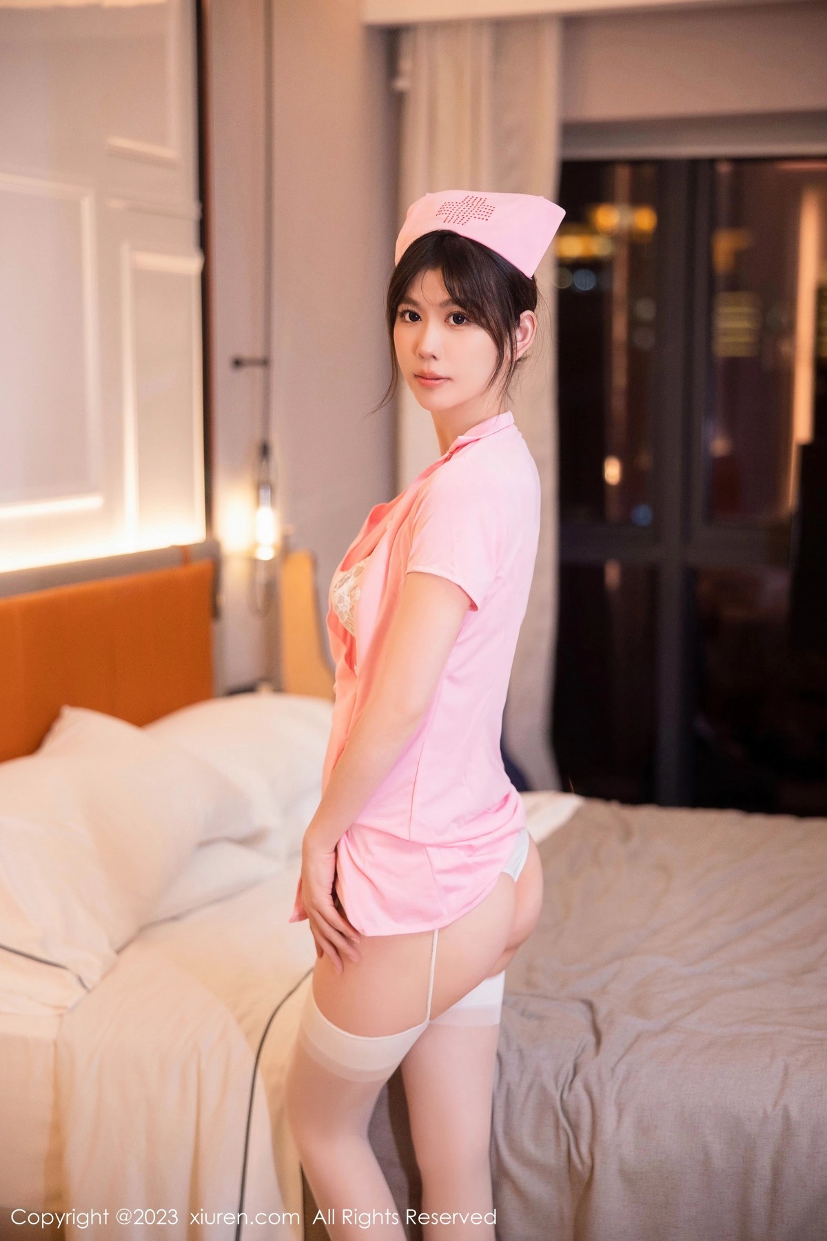 [XiuRen]高清写真图 2023.06.14 No.6910 李雅柔182CM 护士服美腿