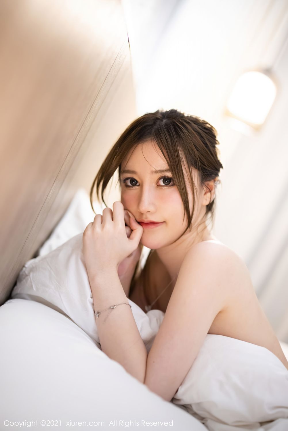 新人模特美桃酱 JK制服清纯甜美