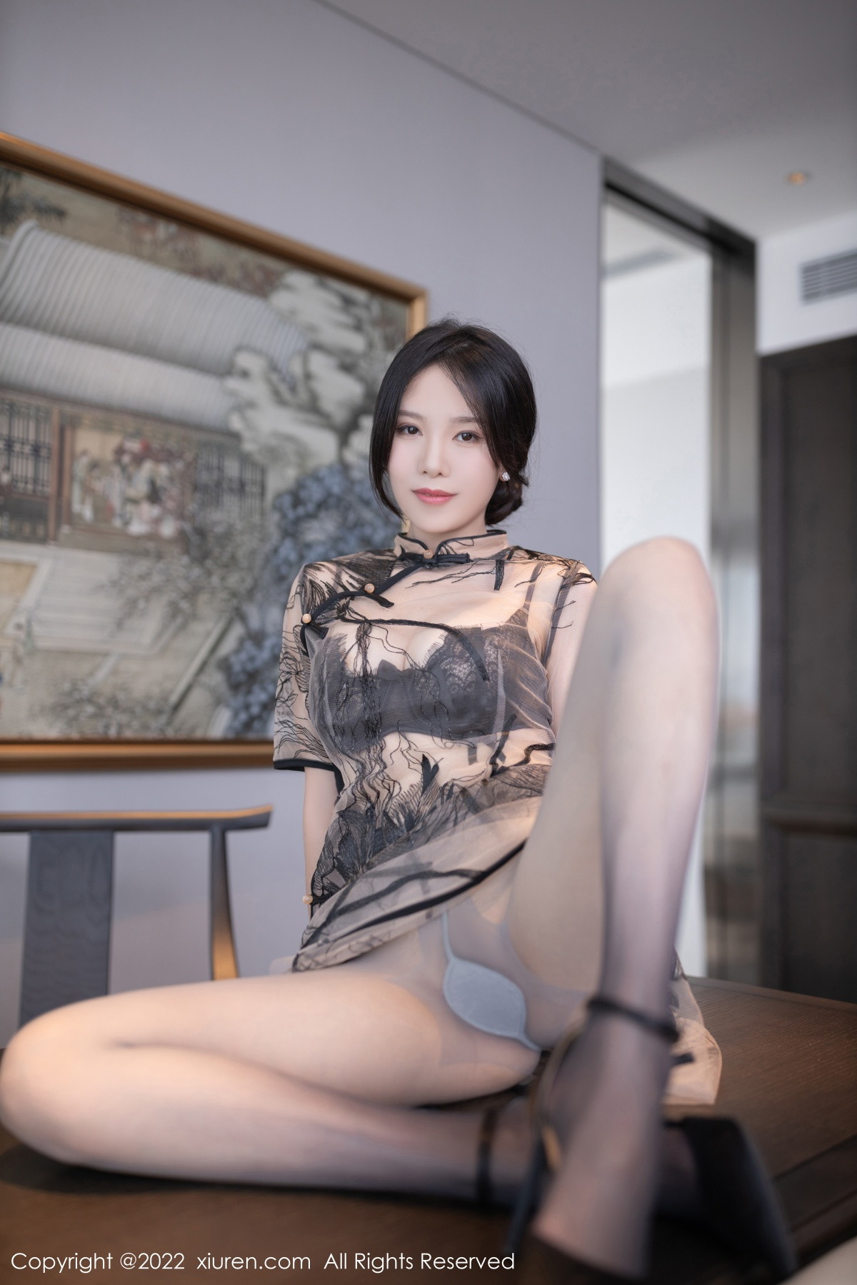 [XiuRen]高清写真图 2022.11.09 No.5830 利世 旗袍美腿