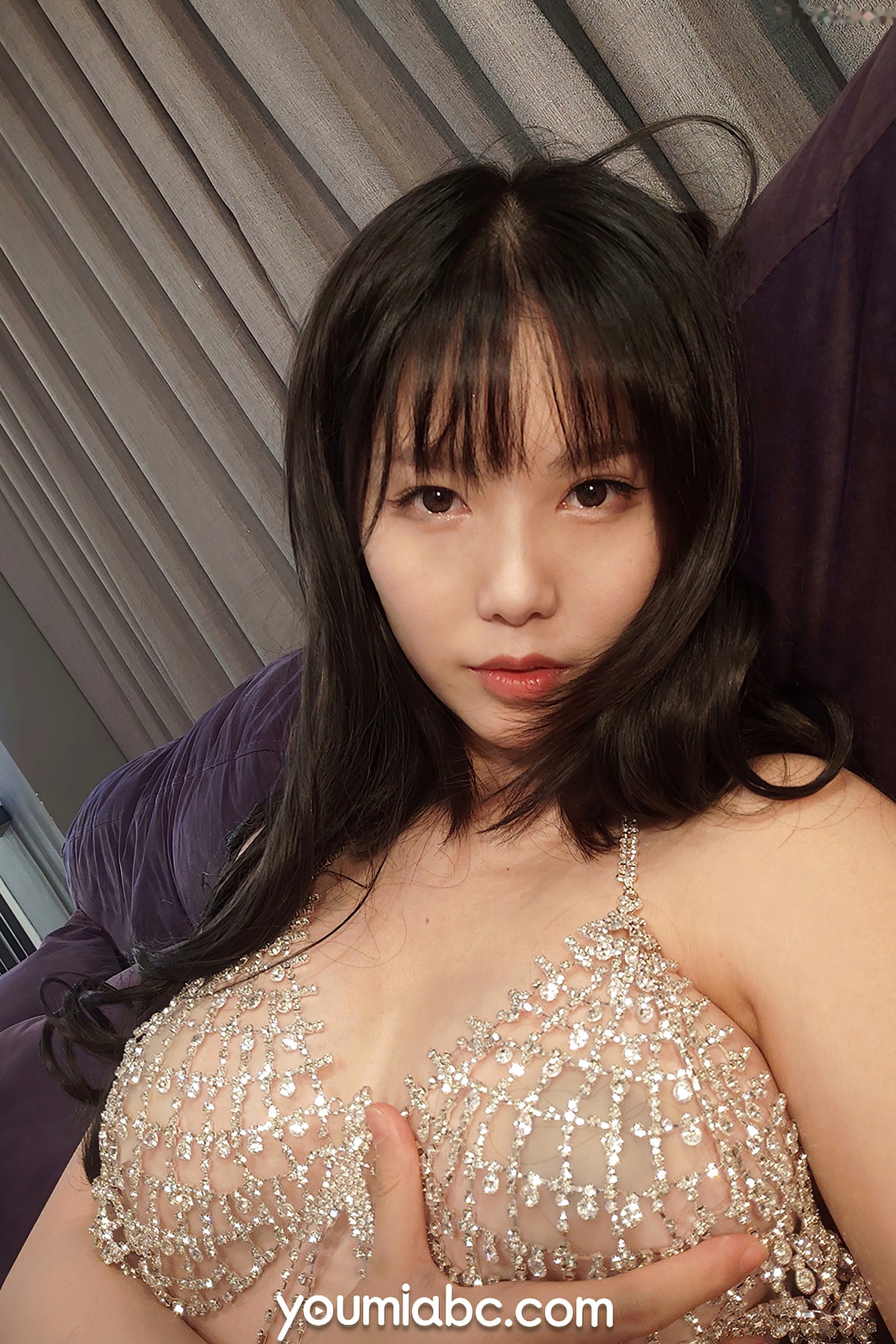Gallery - YouMi尤蜜-2021.06.01-抖娘利世-《闪光少女》-奢华水钻造型、私房诱惑、唯美写真尤蜜荟 - Chiness Model 性感诱惑女神私房照 抖娘利世女神私房照_秀色女神 - image 1