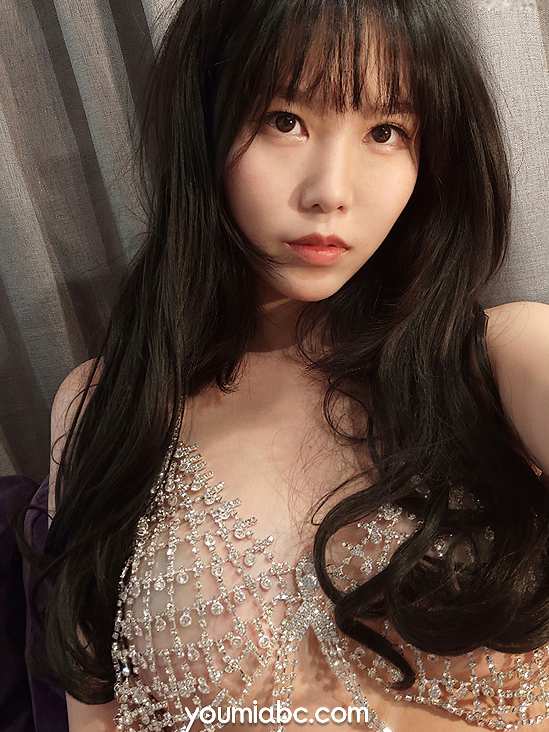 Gallery - YouMi尤蜜-2021.06.01-抖娘利世-《闪光少女》-奢华水钻造型、私房诱惑、唯美写真尤蜜荟 - Chiness Model 性感诱惑女神私房照 抖娘利世女神私房照_秀色女神 - image 12
