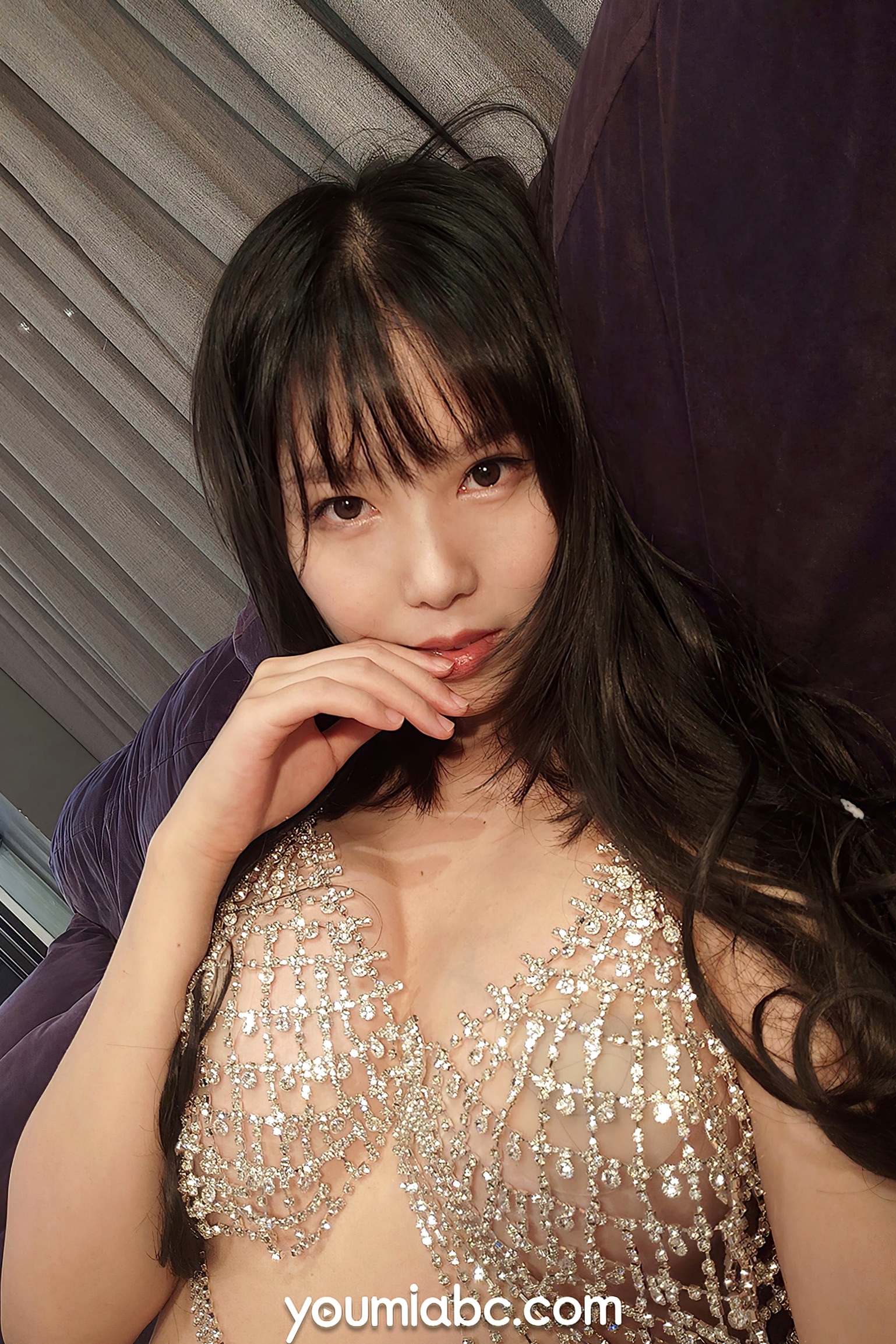 Gallery - YouMi尤蜜-2021.06.01-抖娘利世-《闪光少女》-奢华水钻造型、私房诱惑、唯美写真尤蜜荟 - Chiness Model 性感诱惑女神私房照 抖娘利世女神私房照_秀色女神 - image 13