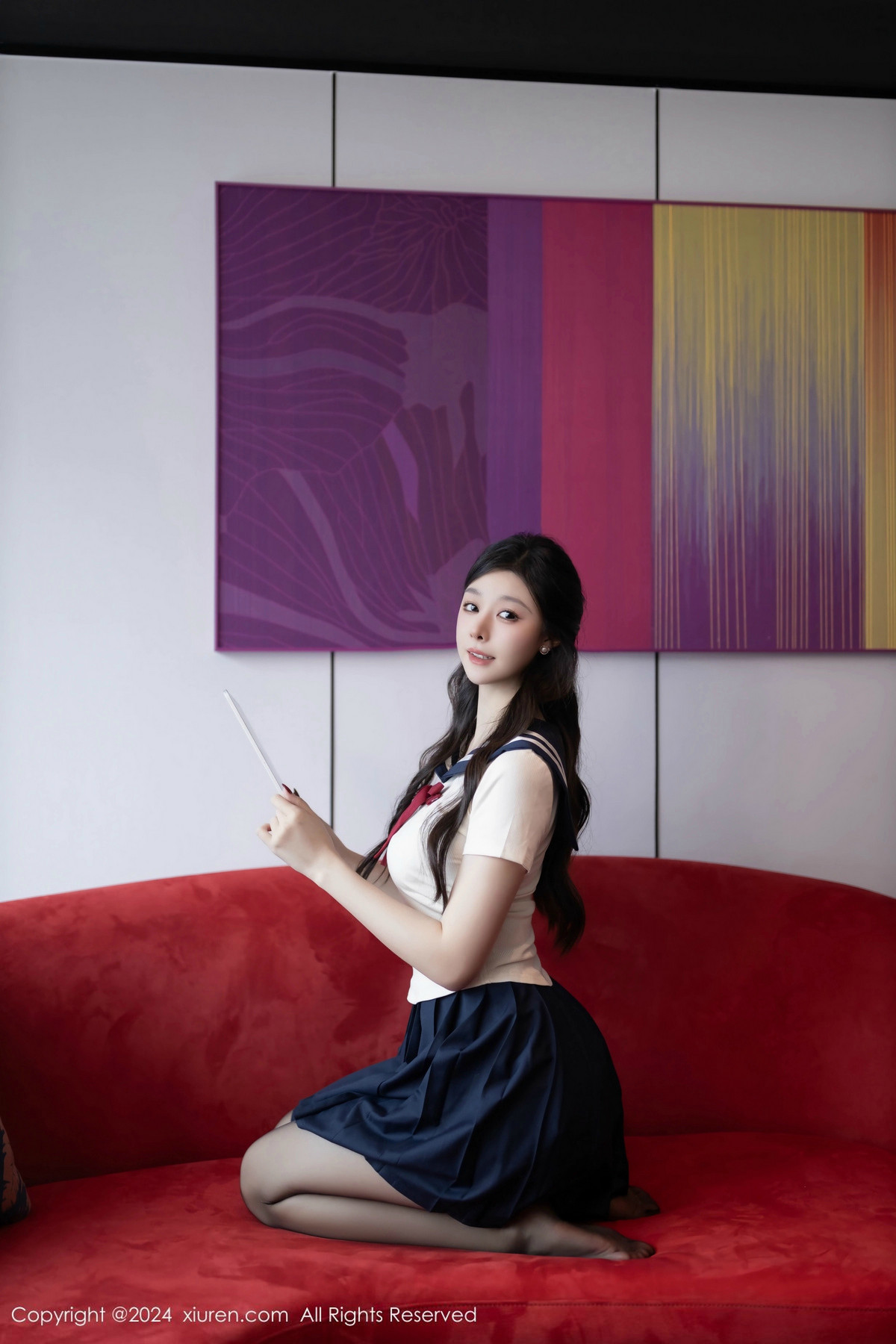 [XiuRen]高清写真图 2024.11.29 No.9530 小逗逗 黑丝美腿