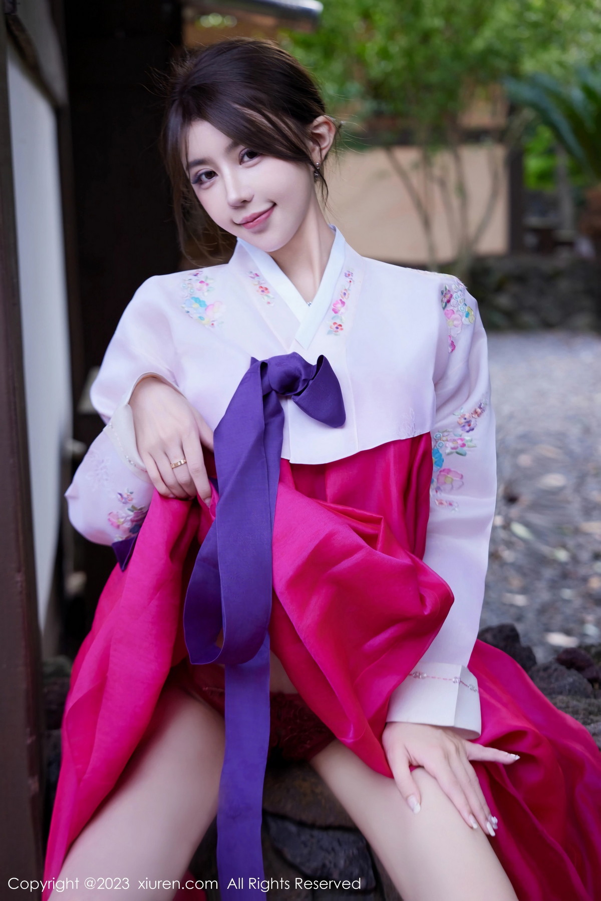 [XiuRen]高清写真图 2023.10.18 No.7522 tina_甜仔 济州岛旅拍