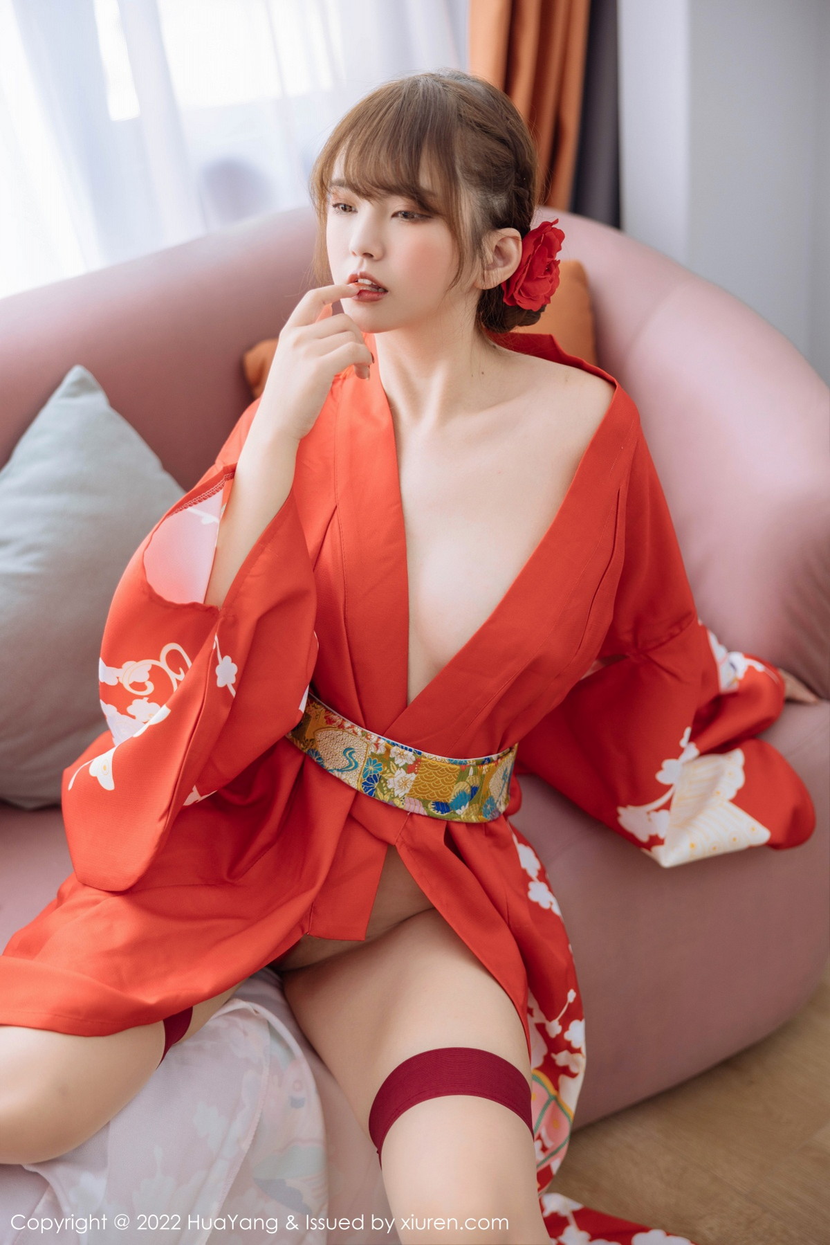 [HuaYang]高清写真图 2022.11.15 VOL.518 张思允Nice 和服美臀