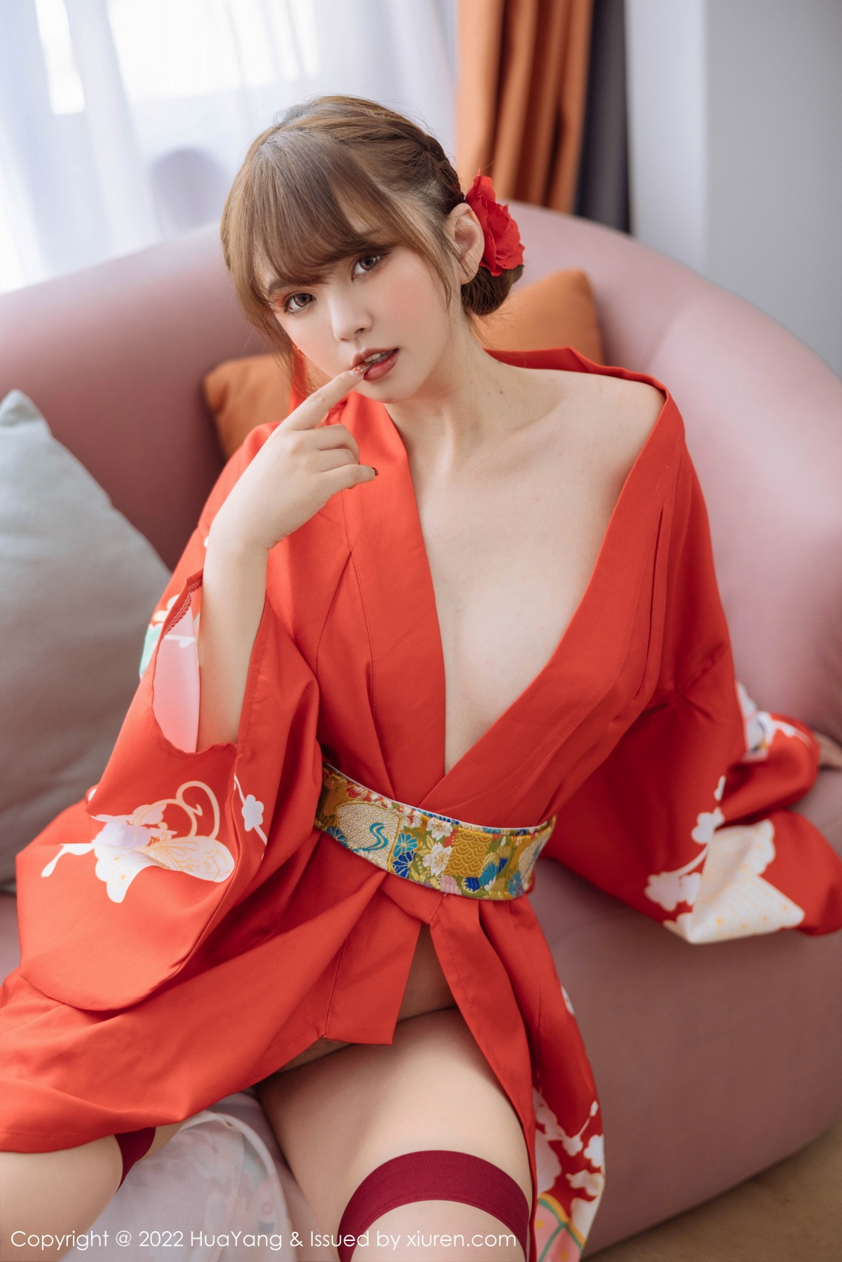 [HuaYang]高清写真图 2022.11.15 VOL.518 张思允Nice 和服美臀