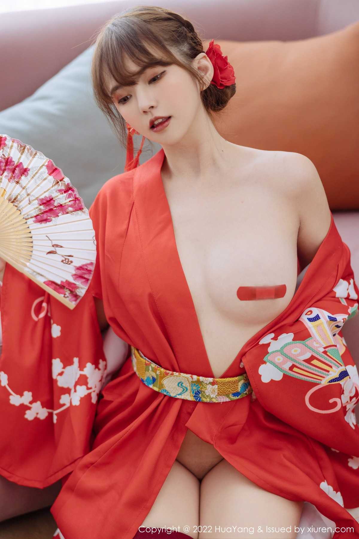 [HuaYang]高清写真图 2022.11.15 VOL.518 张思允Nice 和服美臀