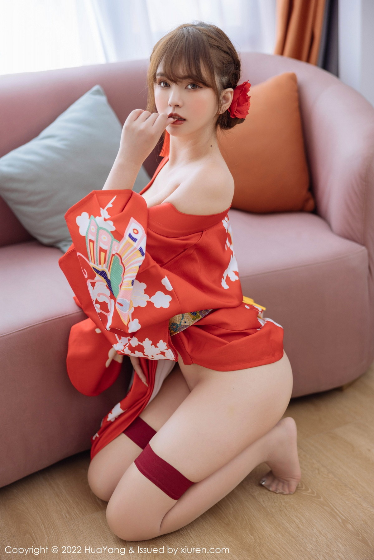 [HuaYang]高清写真图 2022.11.15 VOL.518 张思允Nice 和服美臀