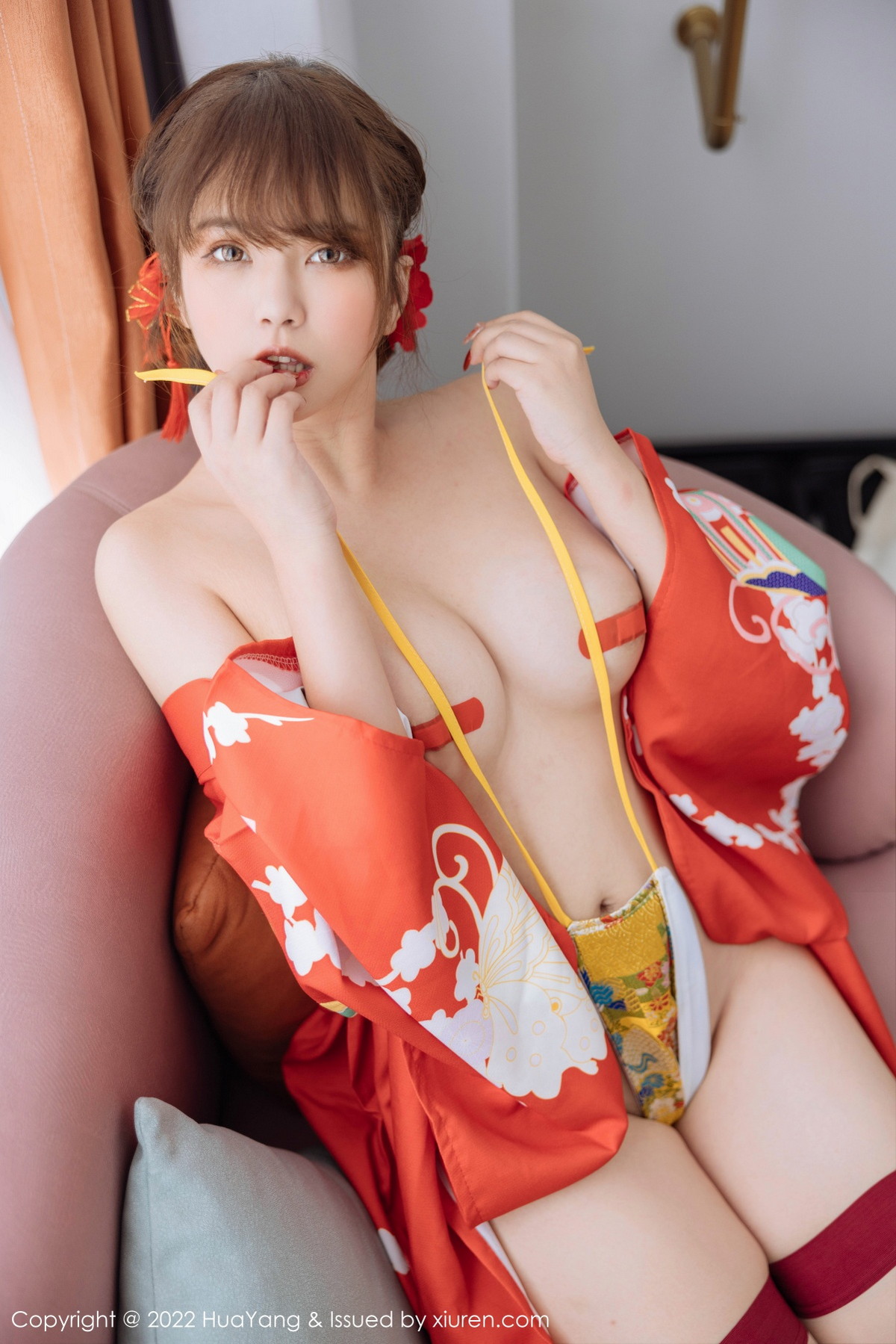[HuaYang]高清写真图 2022.11.15 VOL.518 张思允Nice 和服美臀