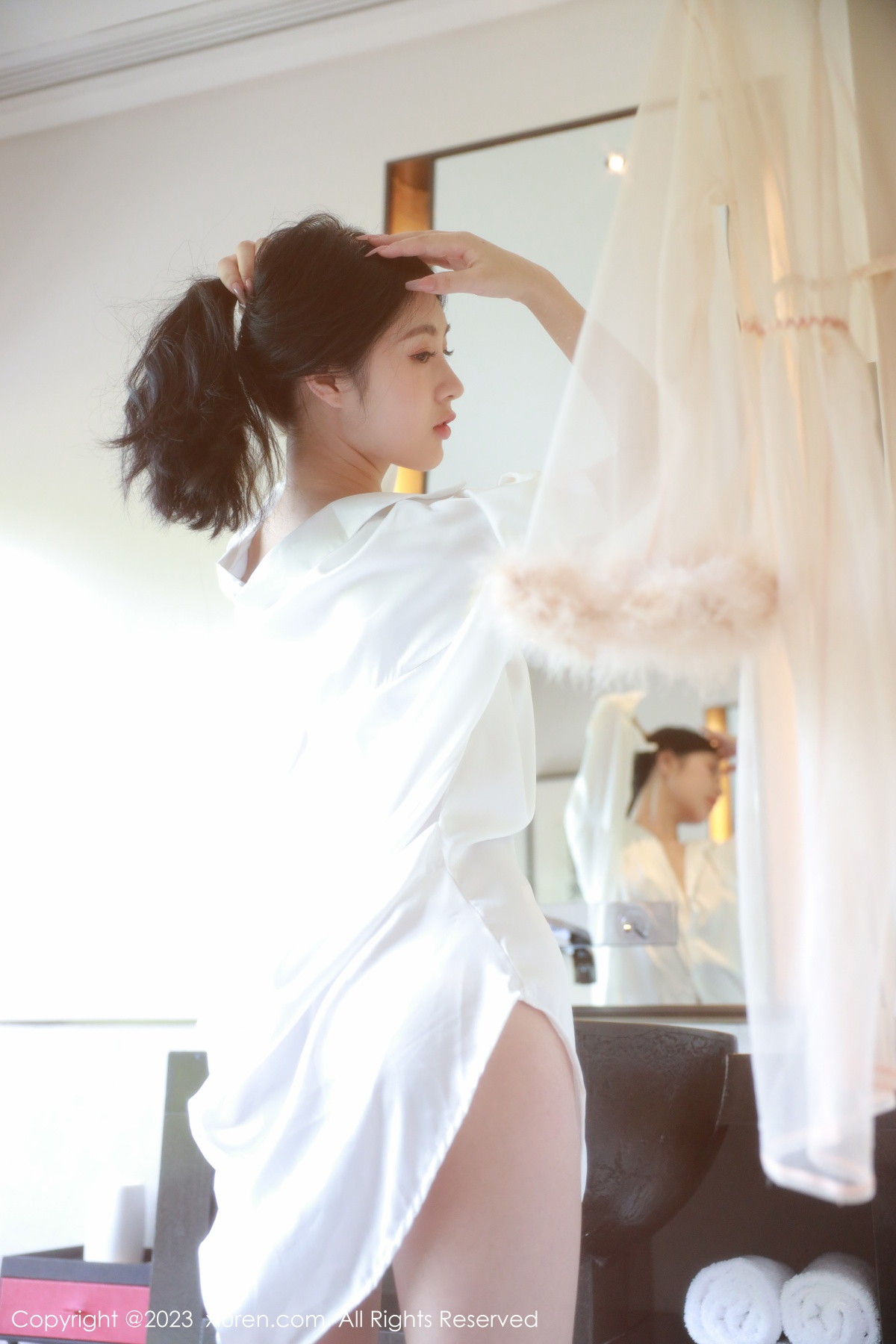 [XiuRen]高清写真图 2023.01.29 No.6183 谢晚晚 丰腴美臀
