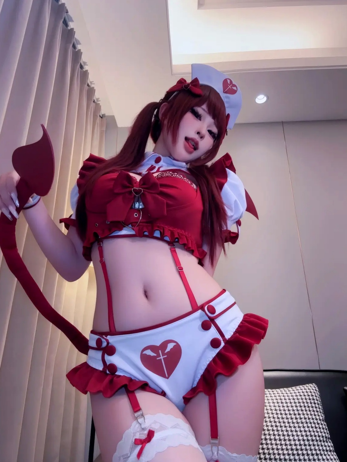清水由乃 恶魔看护手记 角色扮演私房摄影 性感护士制服诱惑 大尺度白丝写真 [94P]