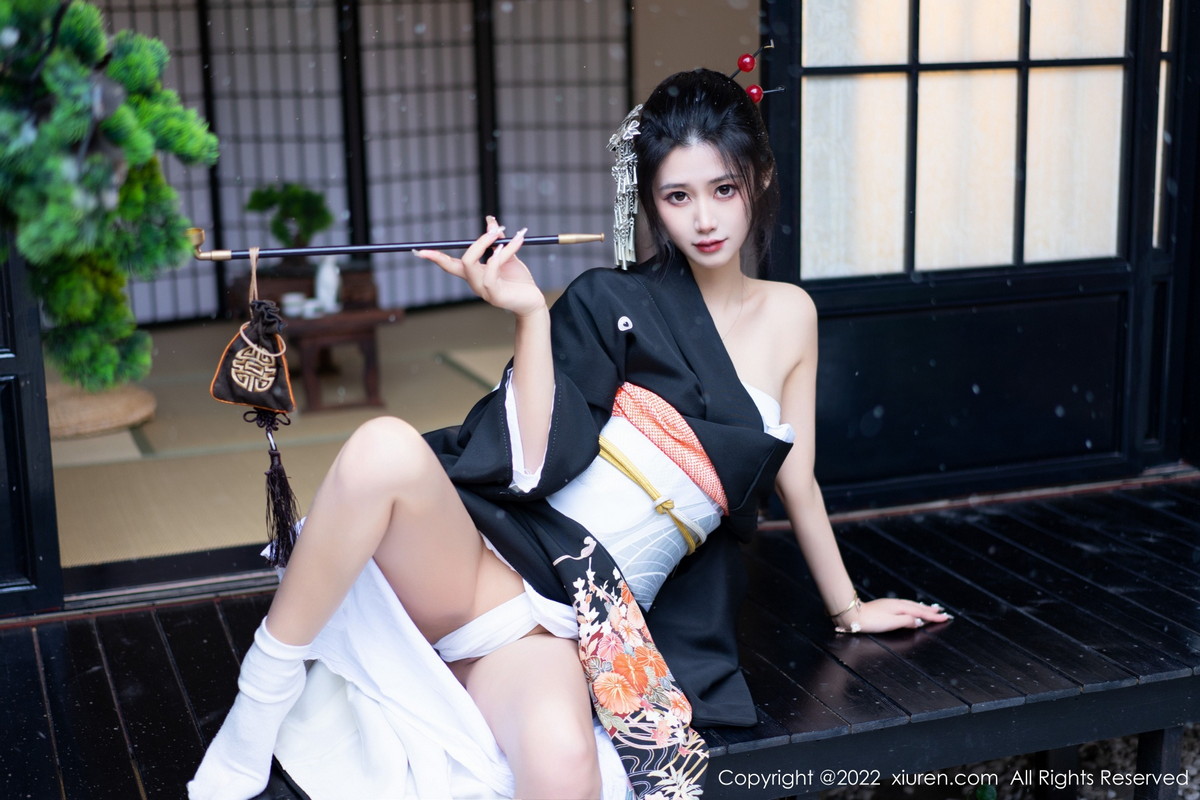 [XiuRen]高清写真图 2022.11.30 No.5932 laura阿姣 和服美腿