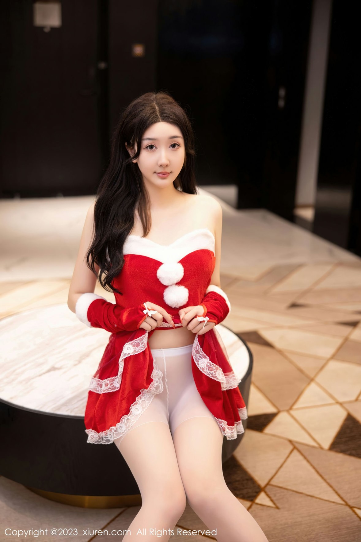 [XiuRen]高清写真图 2023.01.19 No.6163 江真真 贺新年