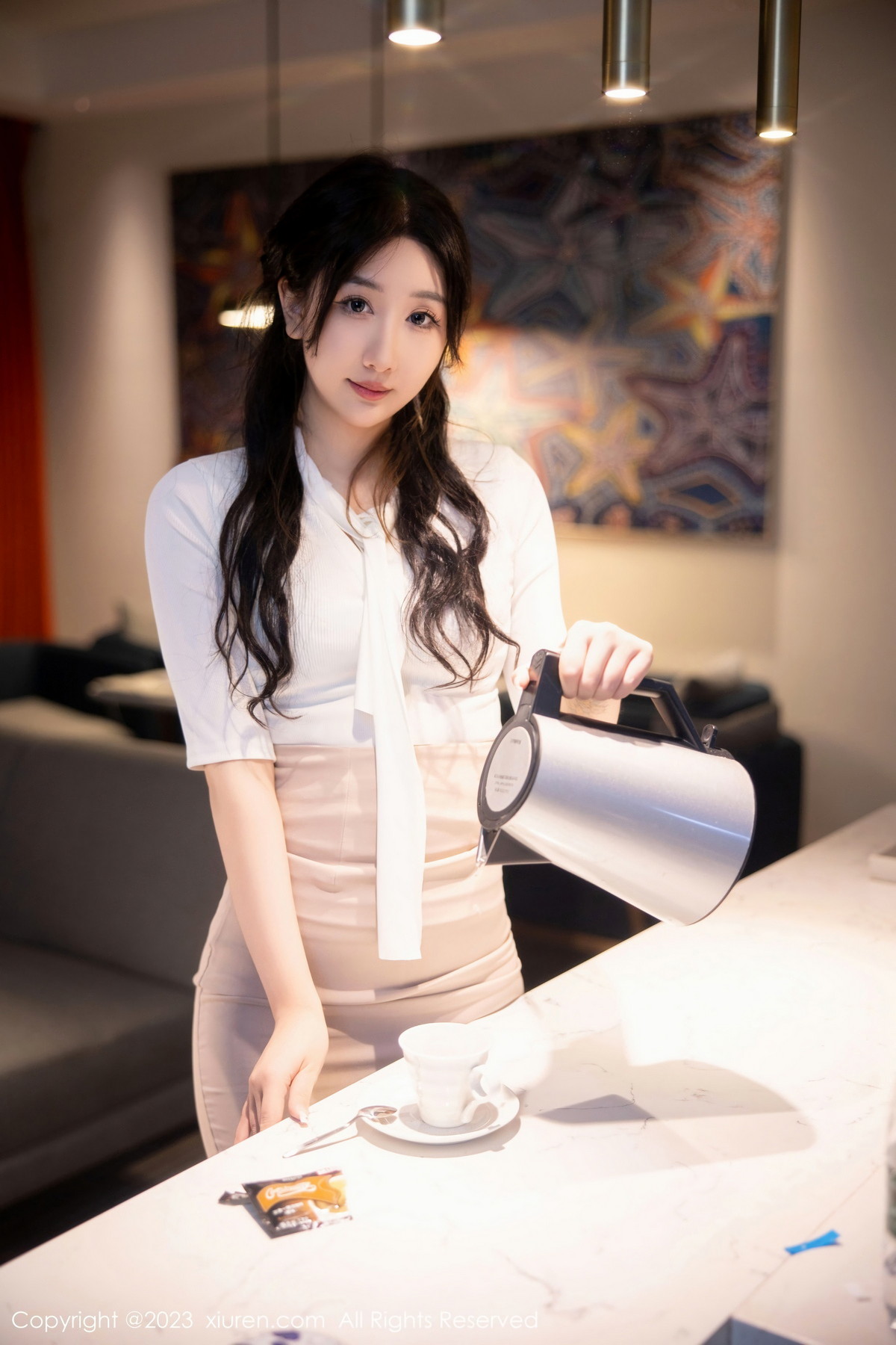[XiuRen]高清写真图 2023.02.02 No.6207 江真真 妩媚美腿