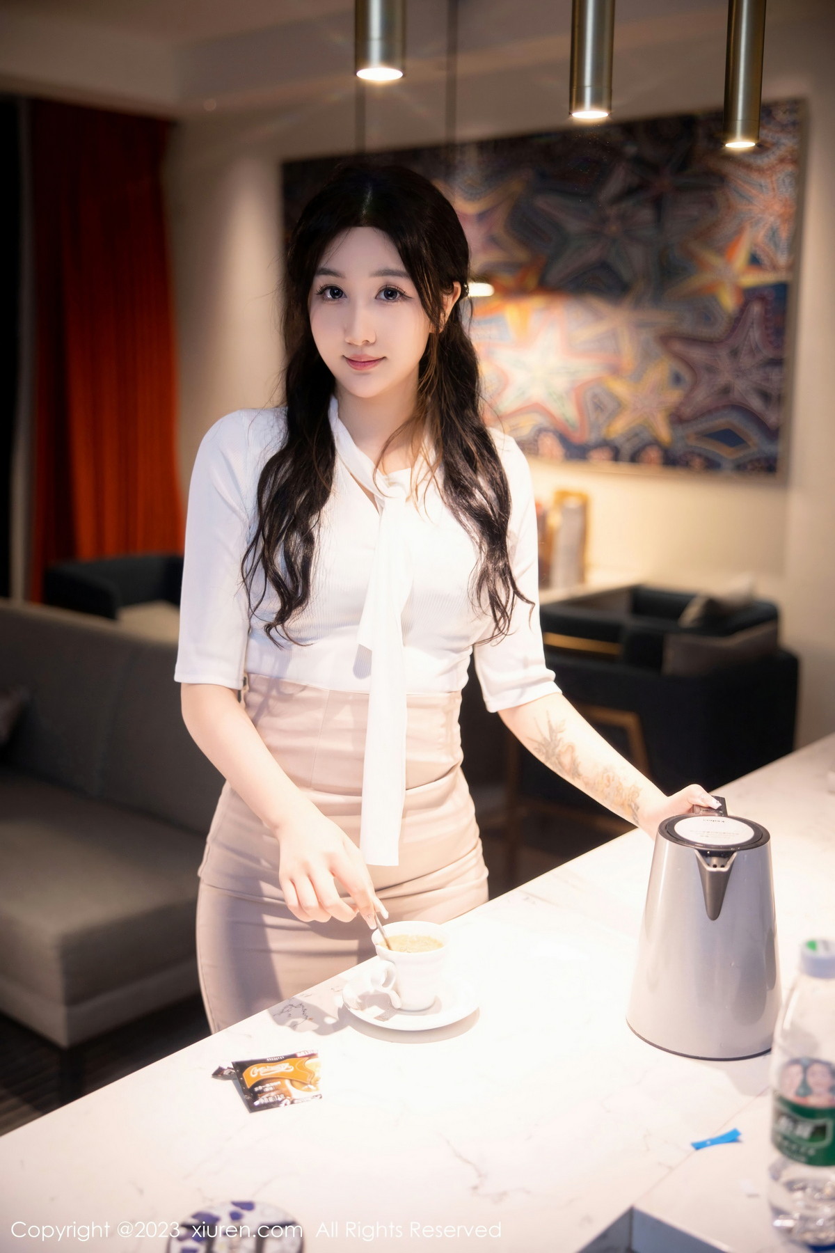 [XiuRen]高清写真图 2023.02.02 No.6207 江真真 妩媚美腿