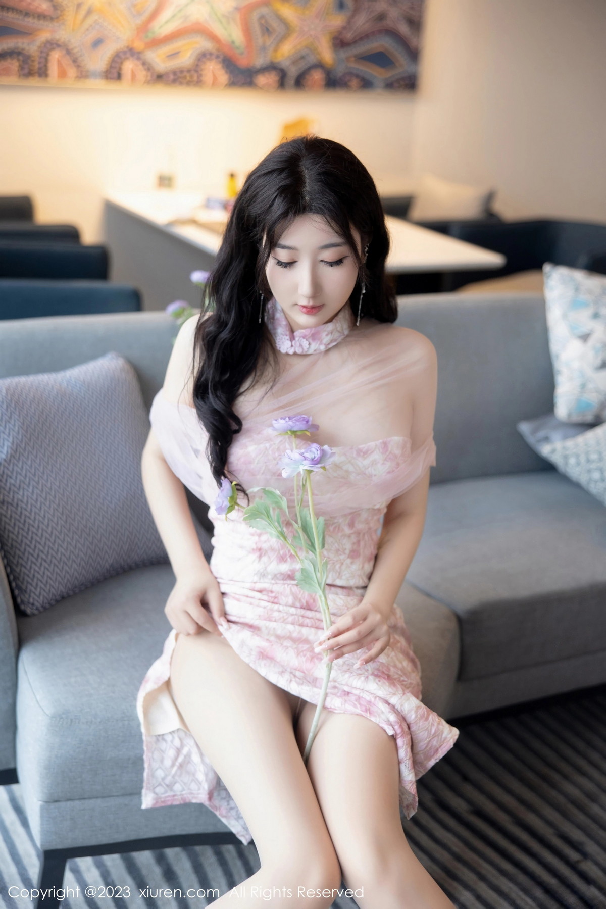 [XiuRen]高清写真图 2023.02.23 No.6313 江真真 妩媚美腿