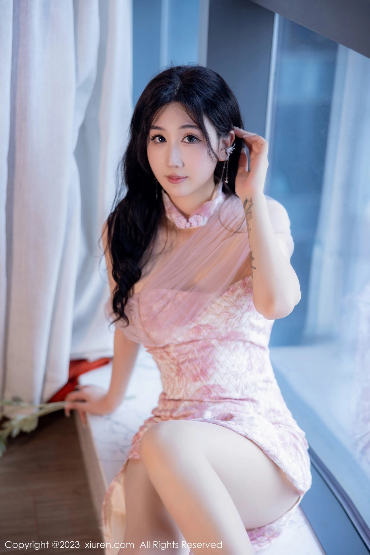 [XiuRen]高清写真图 2023.02.23 No.6313 江真真 妩媚美腿